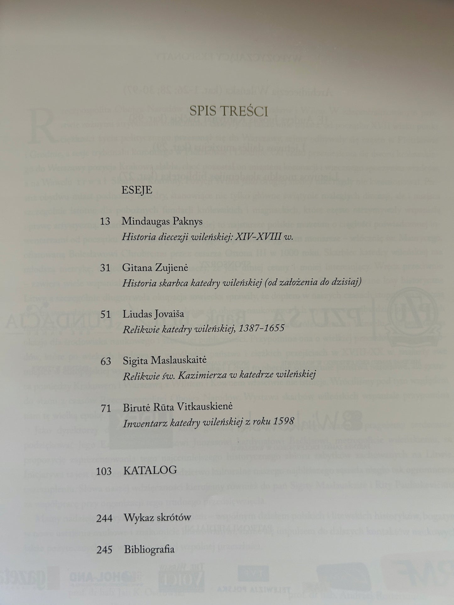Skarbiec katedry wileńskiej - Praca zbiorowa