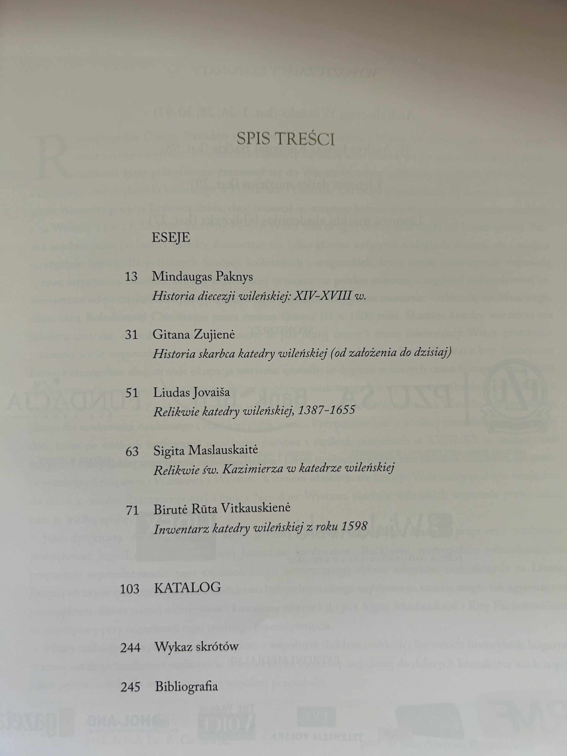 Skarbiec katedry wileńskiej - Praca zbiorowa