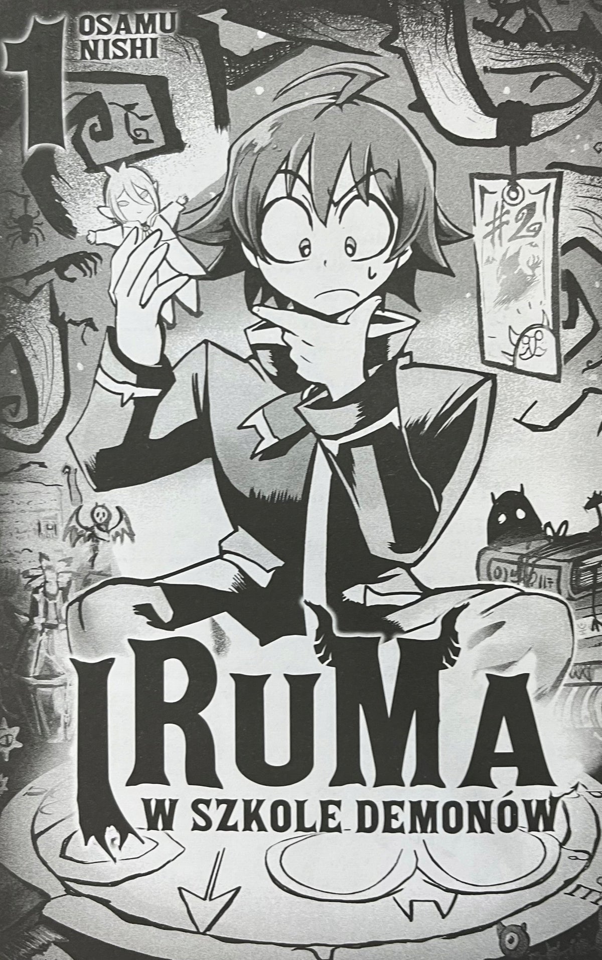Zestaw 11 książek Osamu Nishi Iruma w szkole demonów