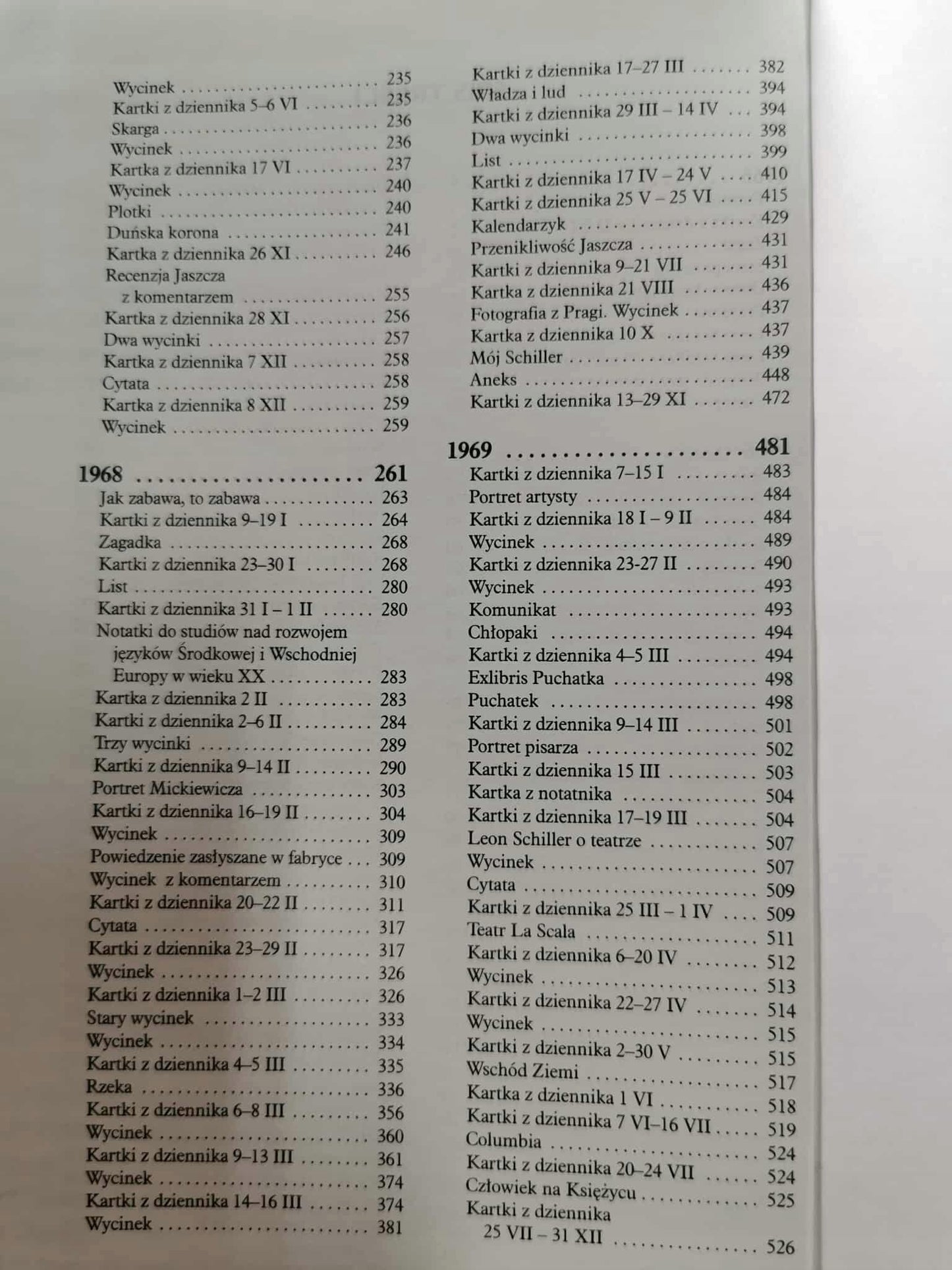 Raptularz t. I-II, Z. Raszewski