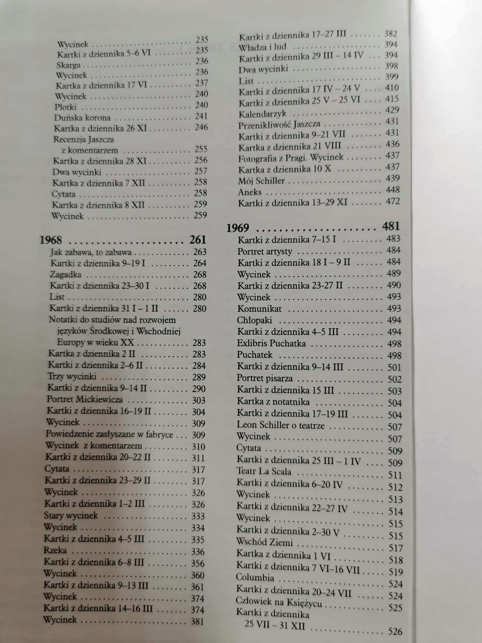 Raptularz t. I-II, Z. Raszewski