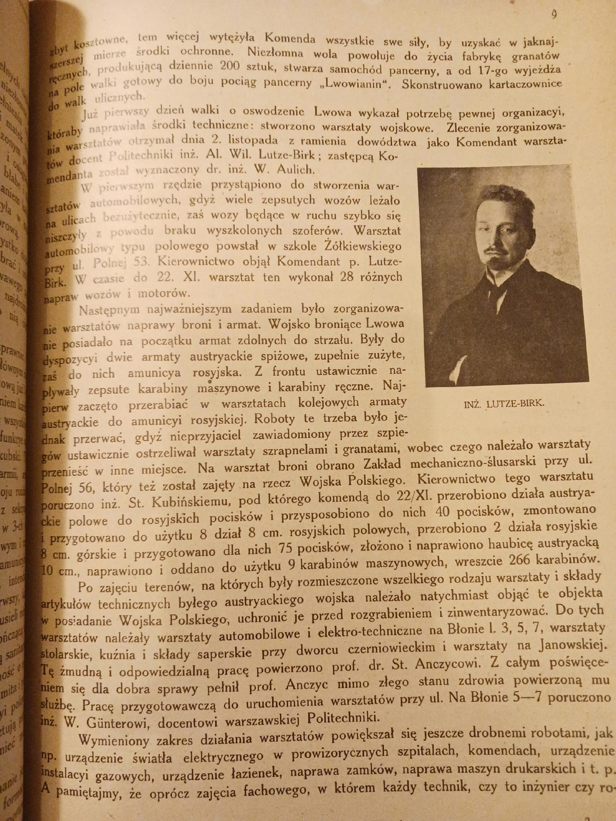 Listopad 1-22 XI 1918 we Lwowie J. Dunin-Wąsowicz