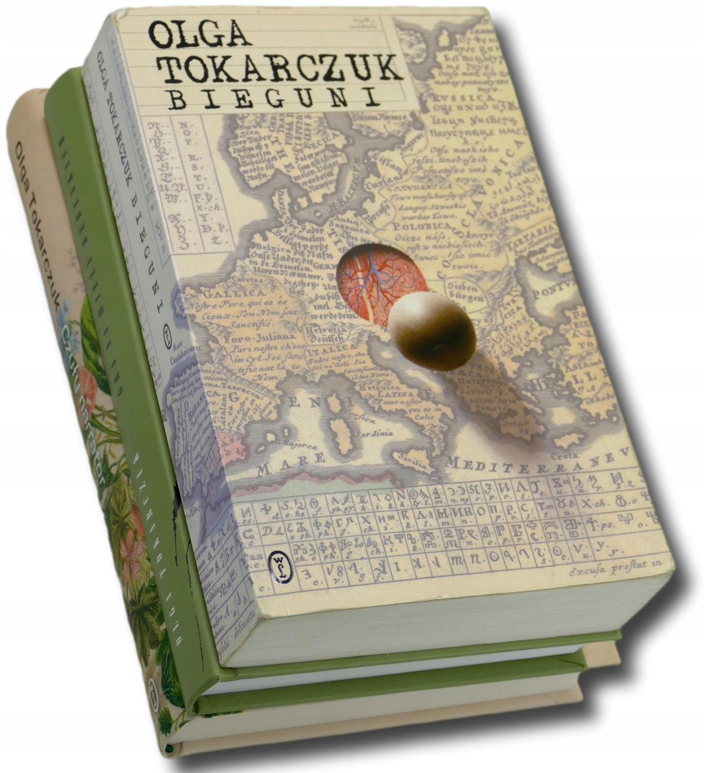 Zestaw 3 książek Olga Tokarczuk [Bieguni, Czuł narrator, Gra na wielu...]