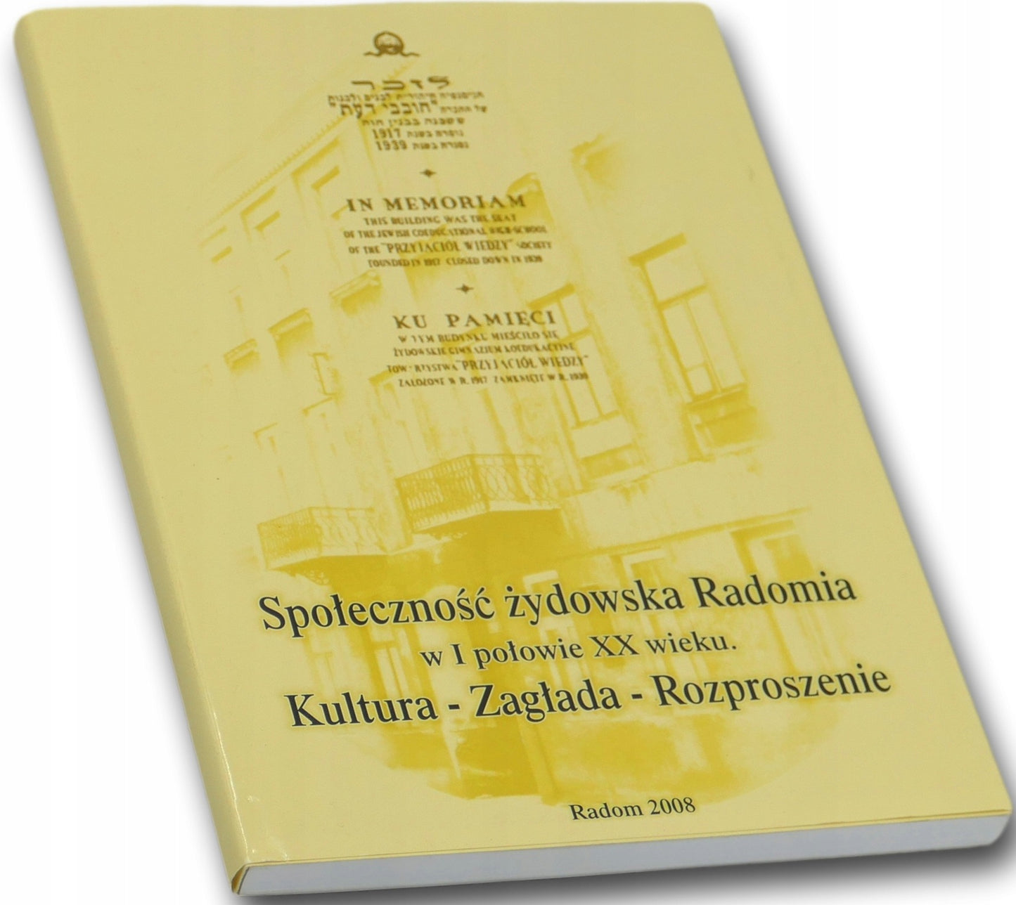 Społeczność żydowska Radomia w I połowie XX wieku