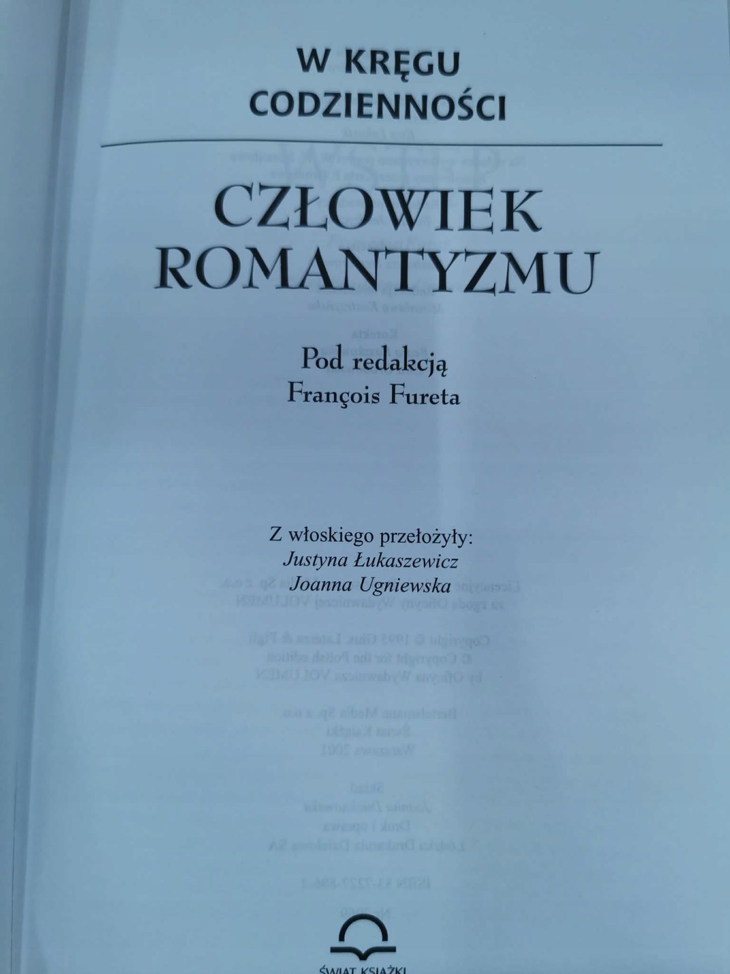 Zestaw 3 książek W kręgu codzienności:Człowiek Renesansu, Egiptu,Romantyzmu
