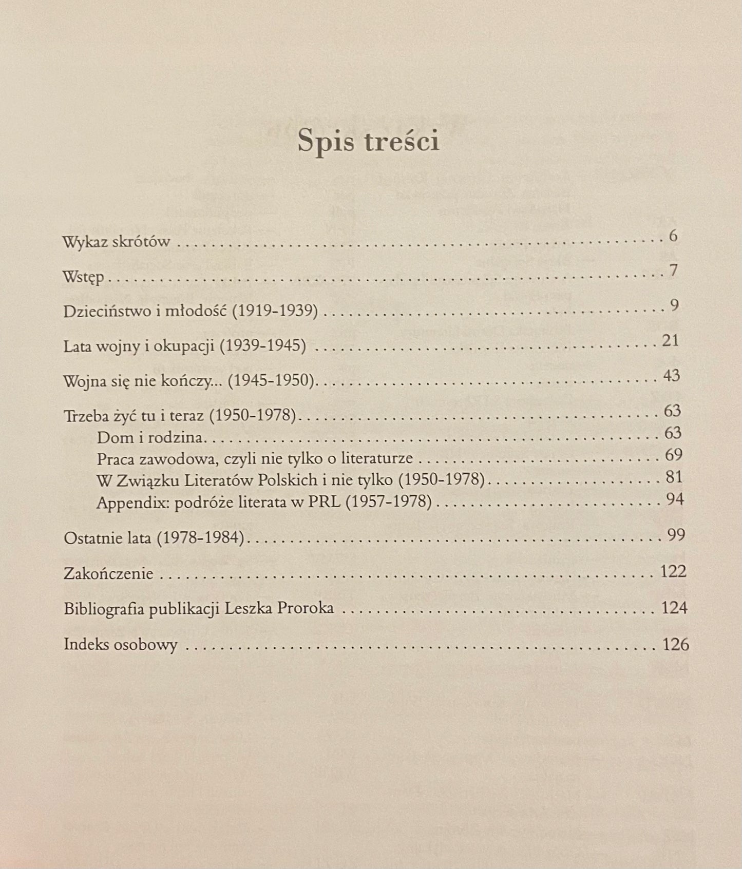 Leszek Prorok. Człowiek i twórca. Jan Żaryn