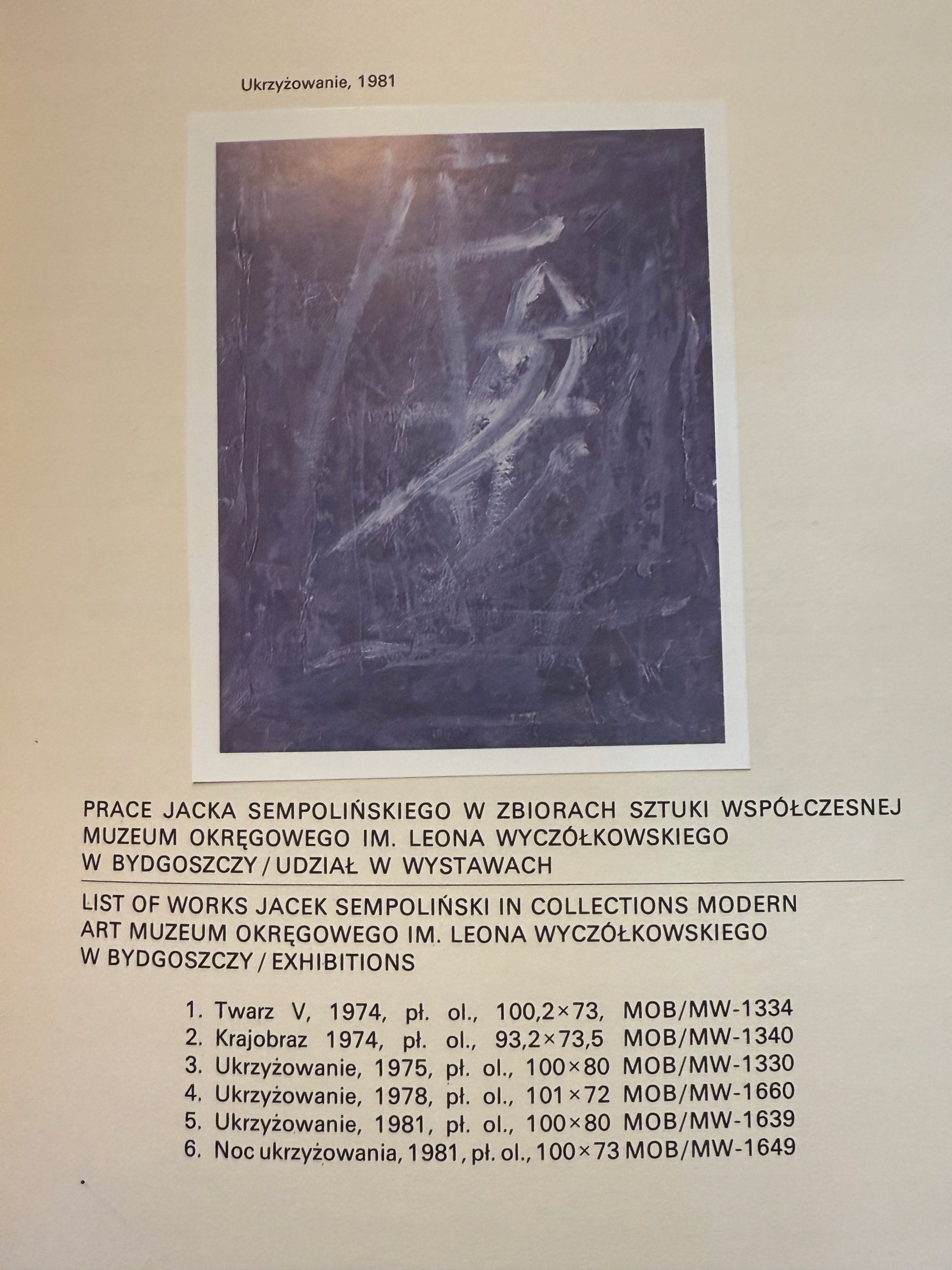 Jacek Sempoliński Malarstwo Rysunek