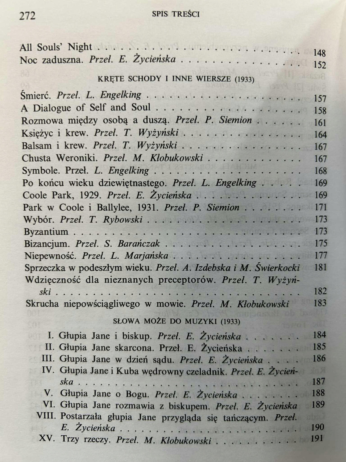 Wiersze wybrane - Wiliam Butler Yeats [Biblioteka Narodowa]