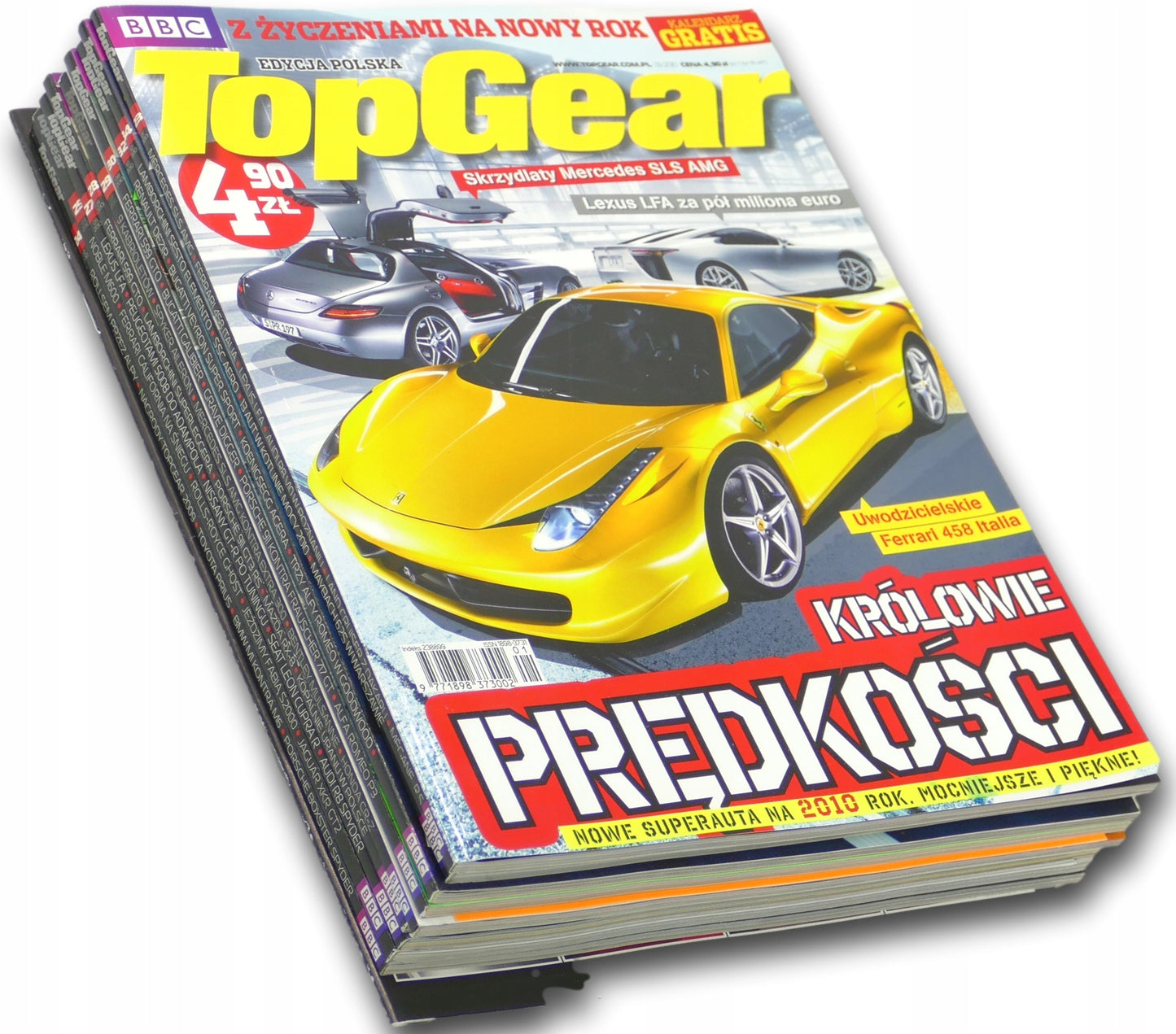 Top Gear 1-3, 5-8, 10, 12/2010 + kalendarz
