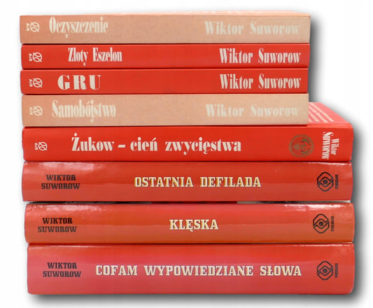 Zestaw 8 książek, Wiktor Suworow