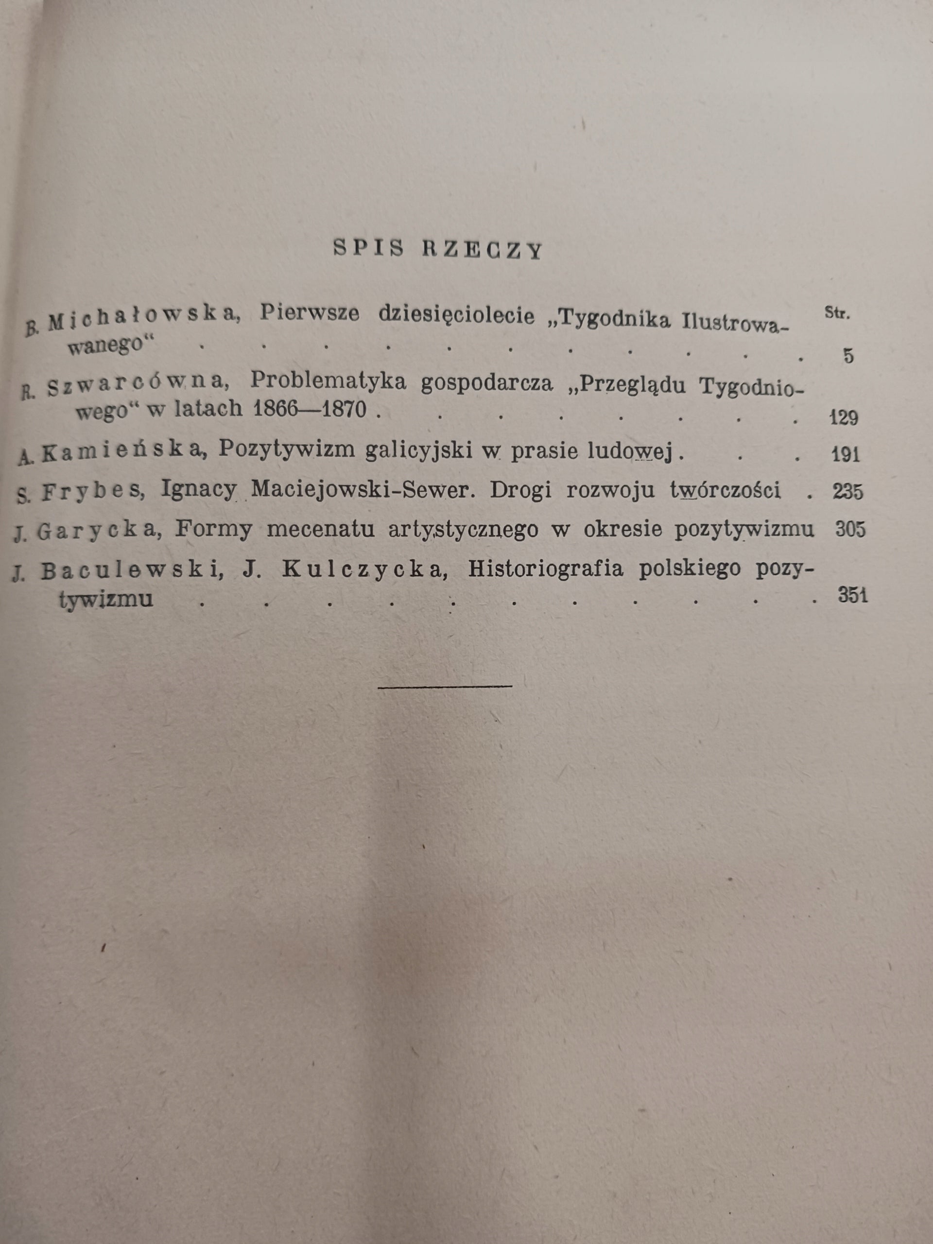 Pozytywizm część I i II, Praca zbiorowa Zakład Narodowy im. Ossolińskich