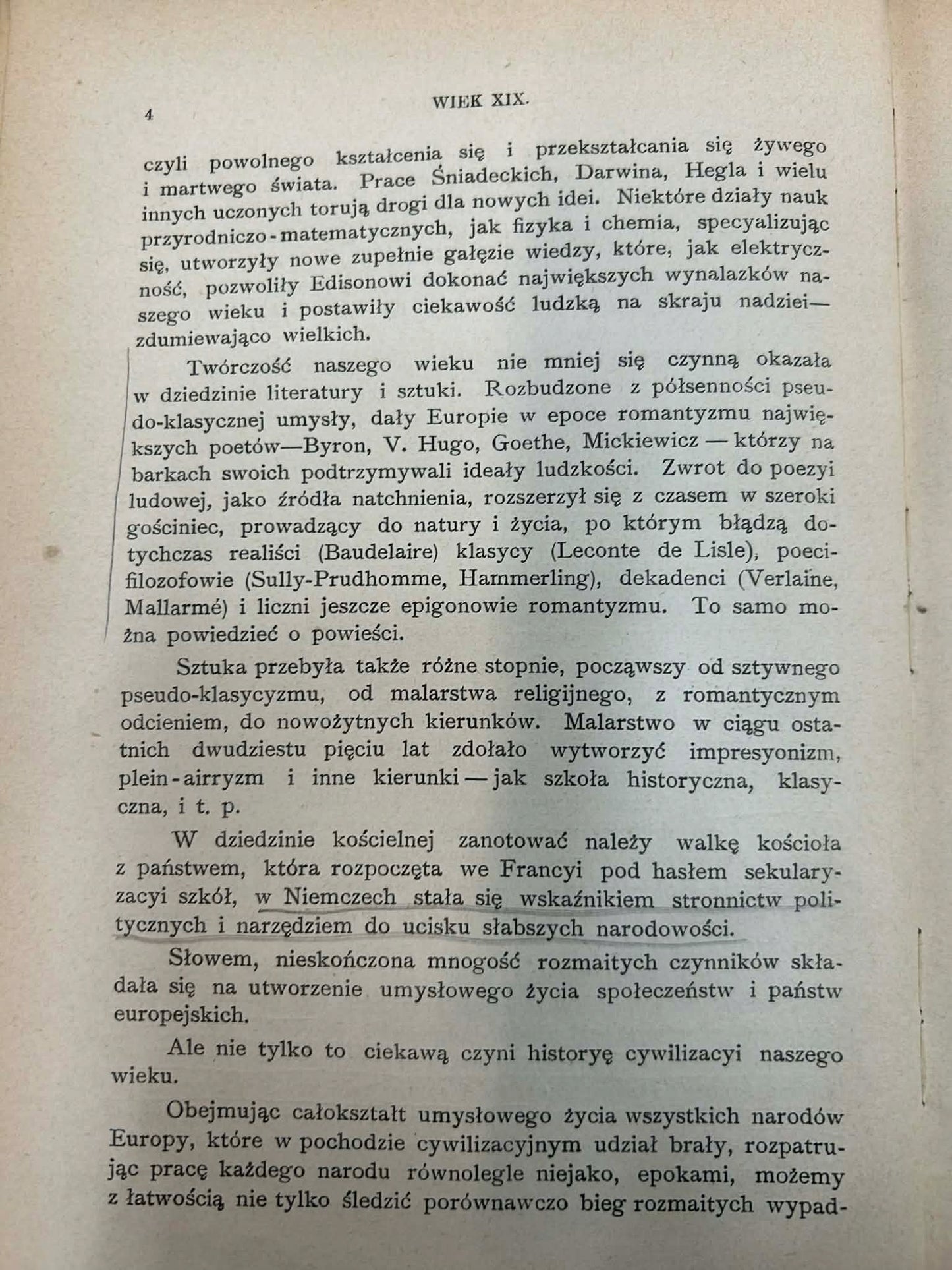 Wiek XIX Obraz ważniejszych wypadków... Tom 1-2 1895 r. oprawa J.F. Puget