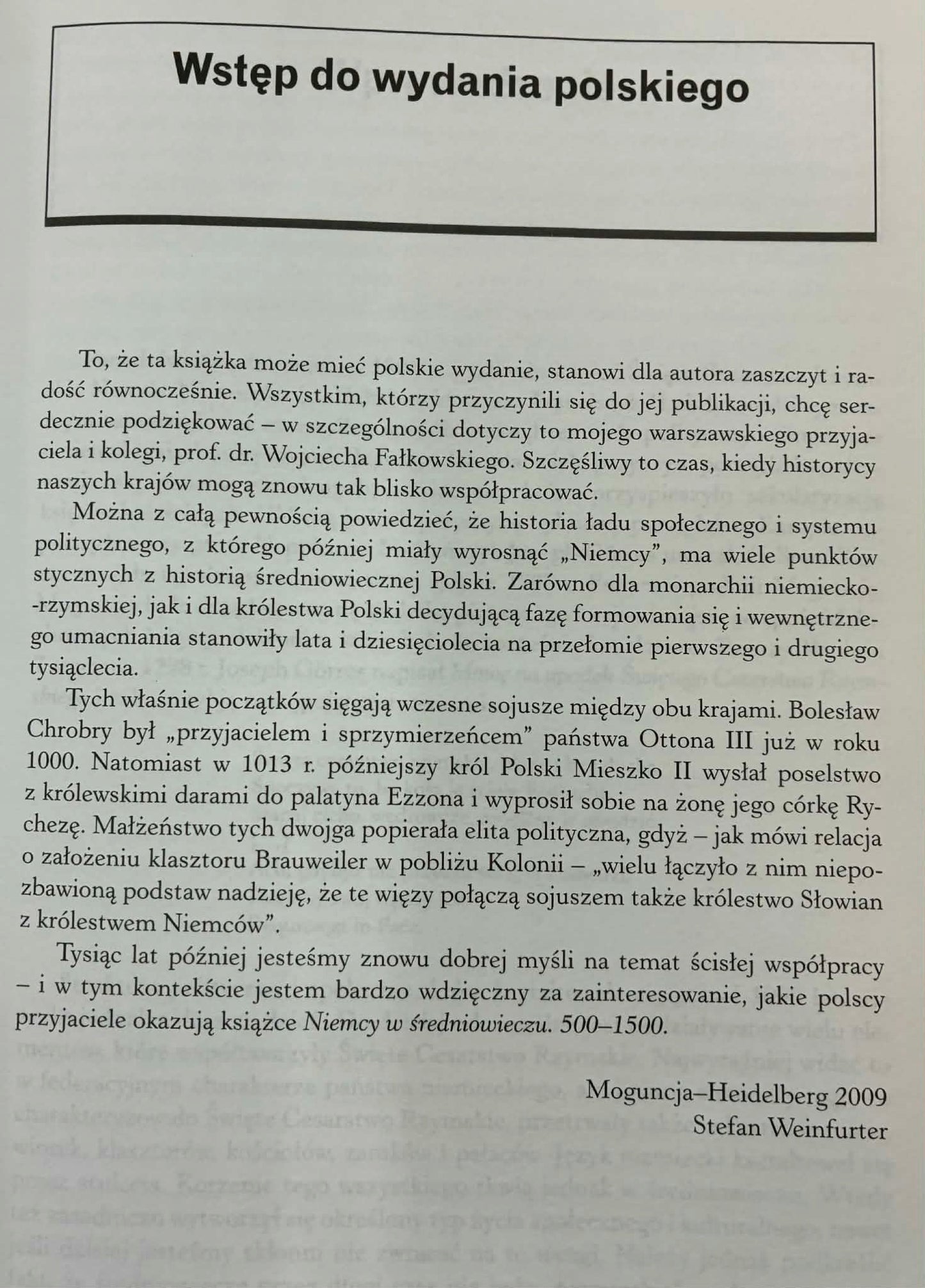 Niemcy w średniowieczu 500 - 1500 Stefan Weinfurter [Twarda]
