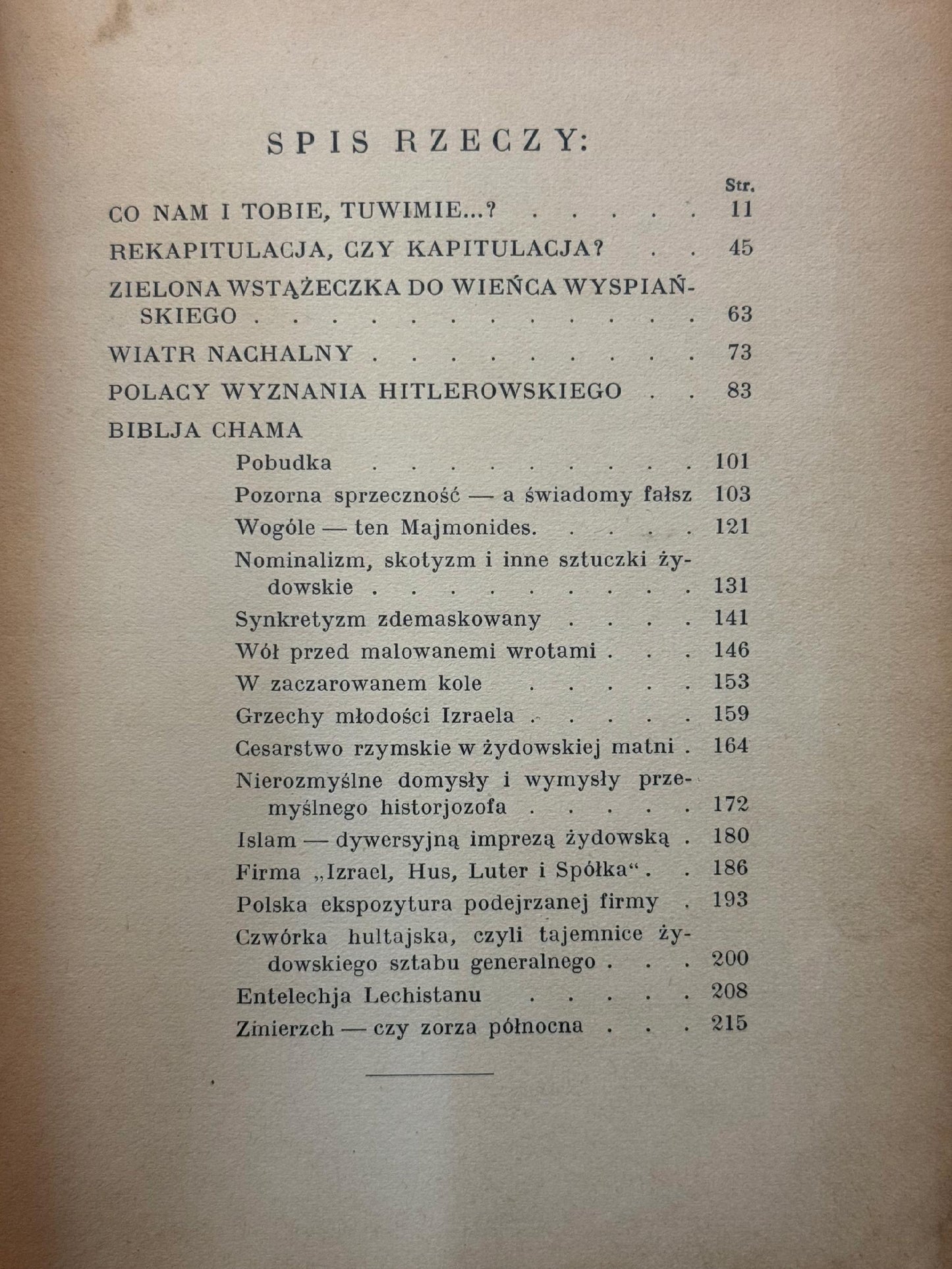 Asy czystej rasy Imber Samuel Jakub [Kraków 1934]