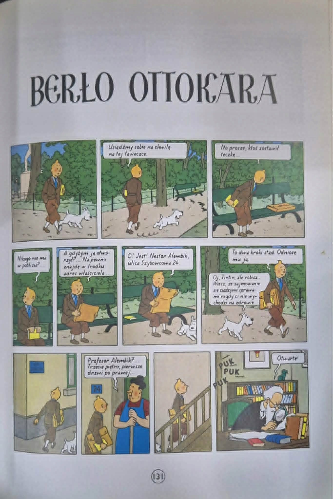 Przygody TinTina Pęknięte ucho, Czarna wyspa, Berło Ottokara Hergé