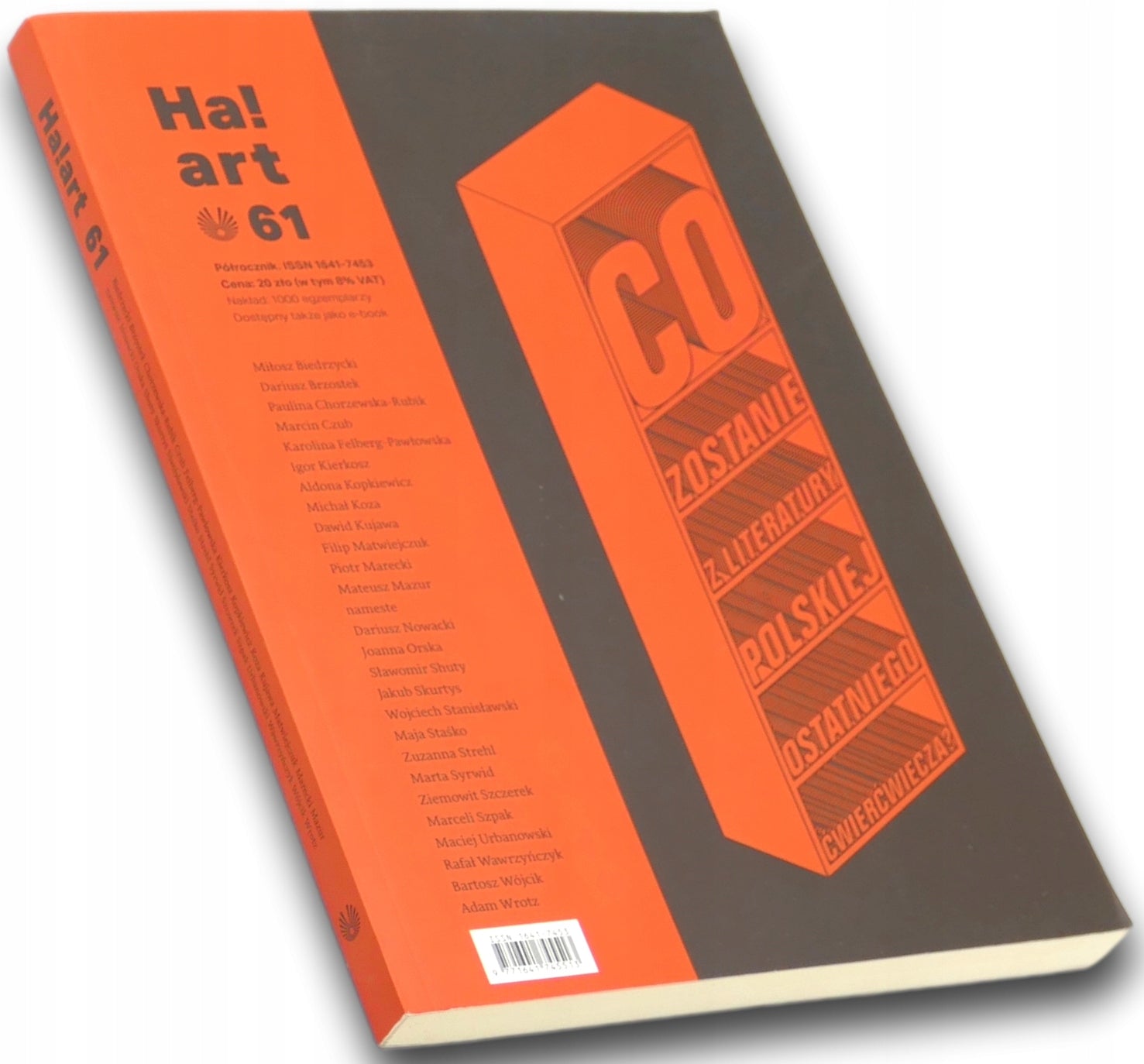 Czasopismo Ha!art nr 61 Półrocznik Praca zbiorowa