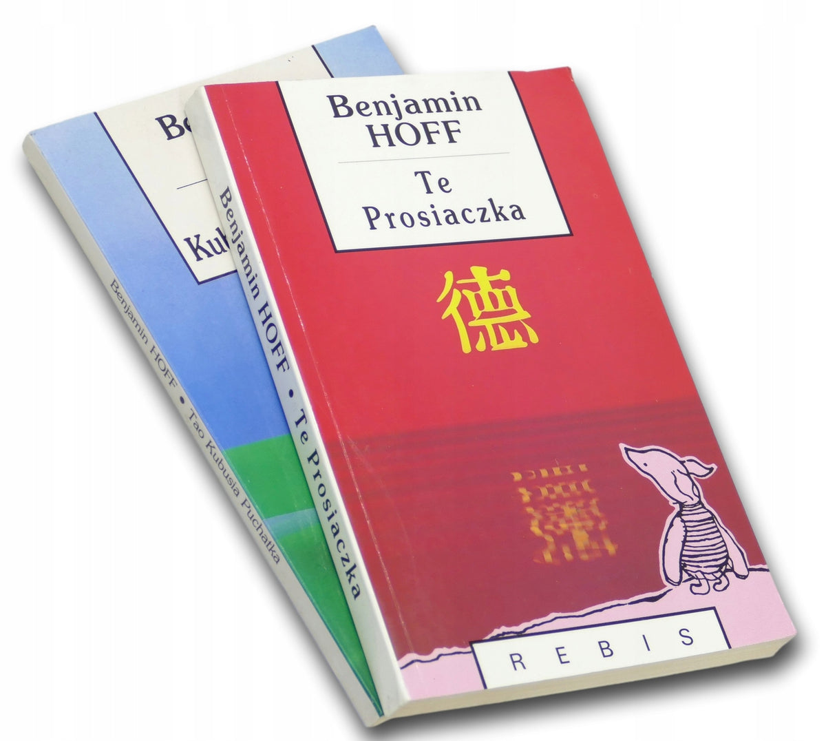 KOMPLET książek Benjamin Hoff (Te Prosiaczka, Tao Kubusia Puchatka)