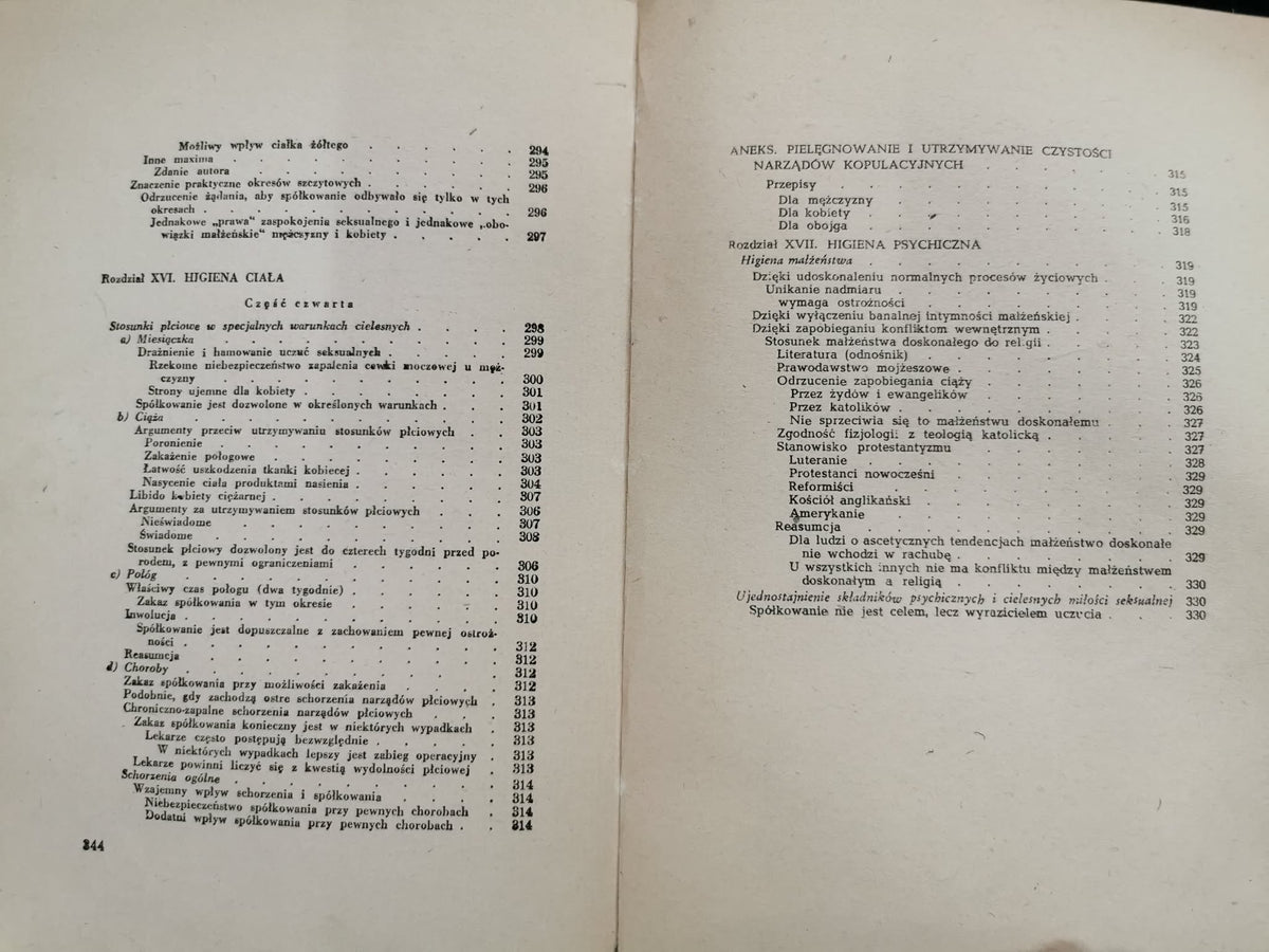 Małżeństwo doskonałe, dr Th van de Velde [1948]