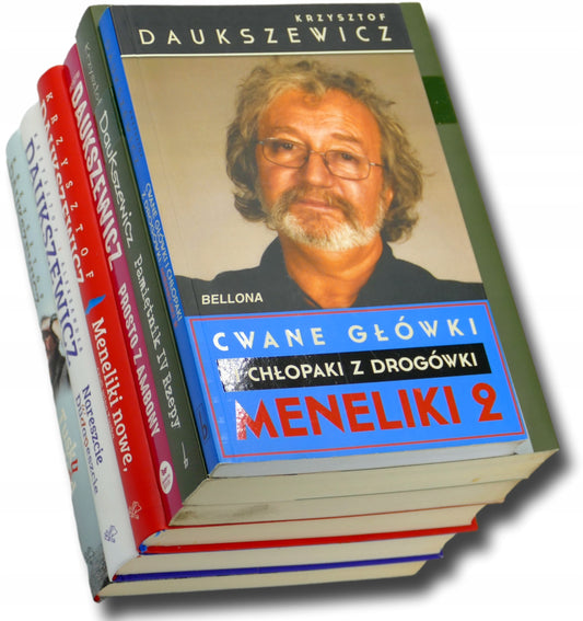Zestaw x6 Krzysztof Daukszewicz, Tuskuland, Prosto z ambony, Nareszcie