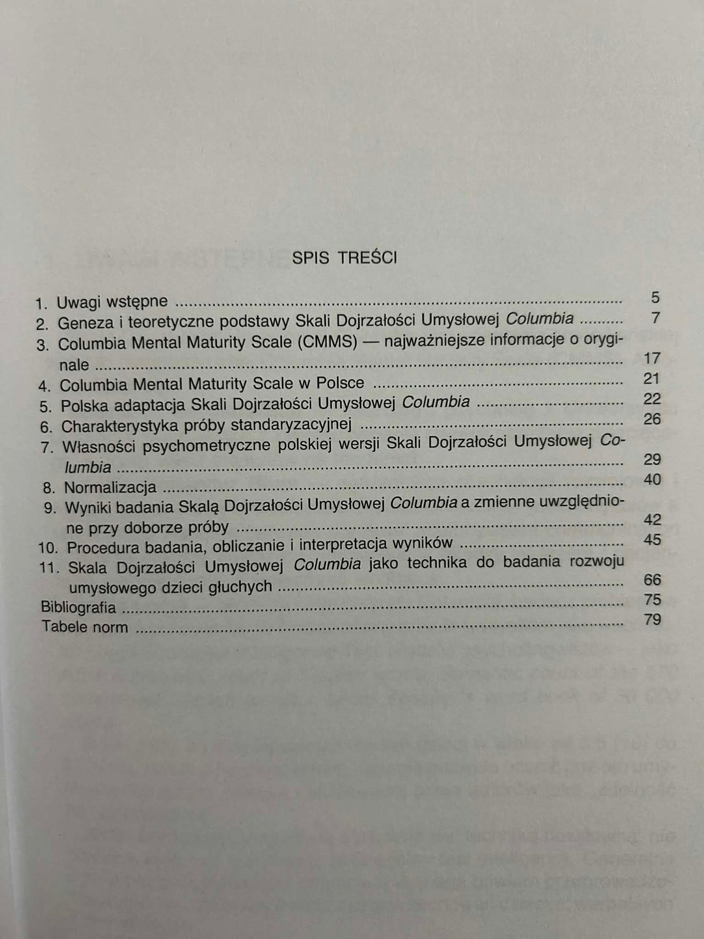 Skala dojrzałości umysłowej Columbia. Podręcznik - Anna Ciechanowicz