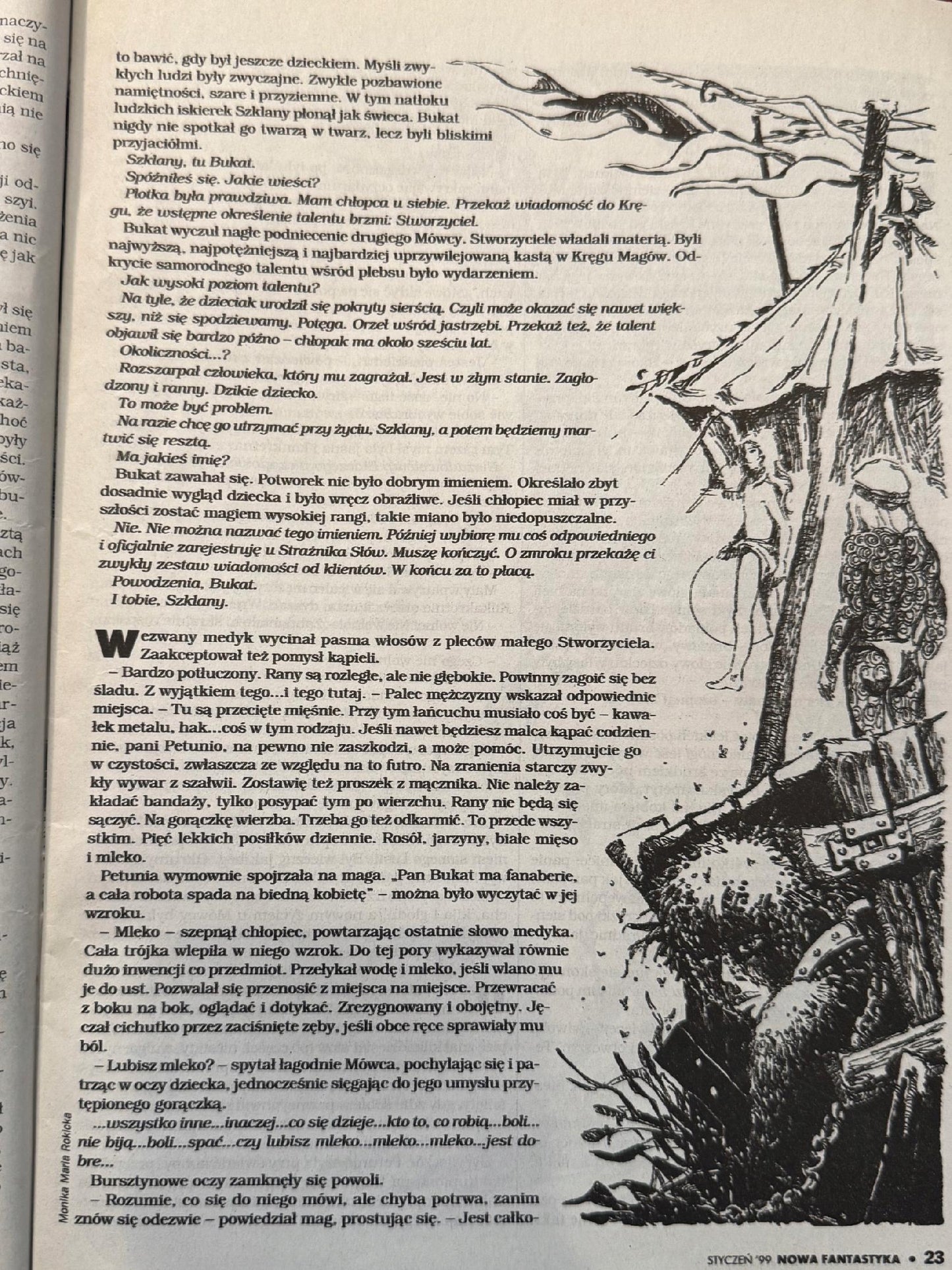 Miesięcznik Nowa Fantastyka rocznik 1999 KOMPLET