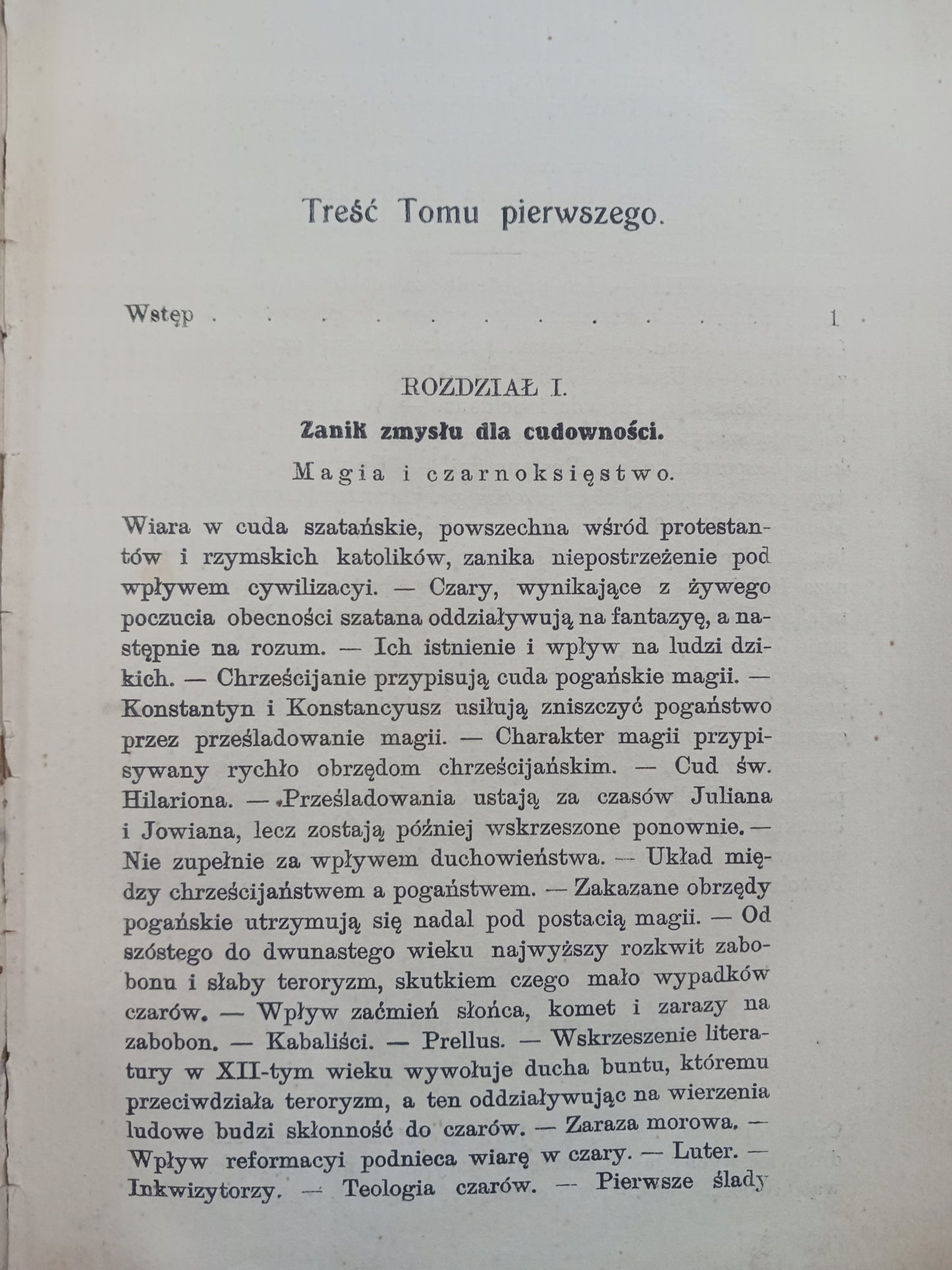 Dzieje wolnej myśli w Europie W. E. H. Lecky [wydanie z roku 1908]