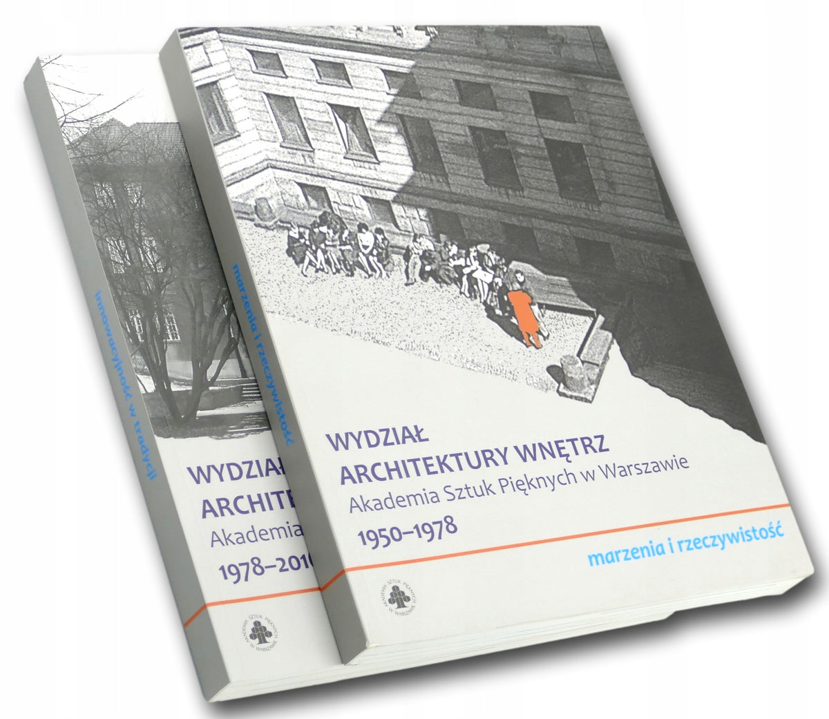Wydział Architektury Wnętrz ASP, 2 tomy (1950- 1978, 1978-2016)