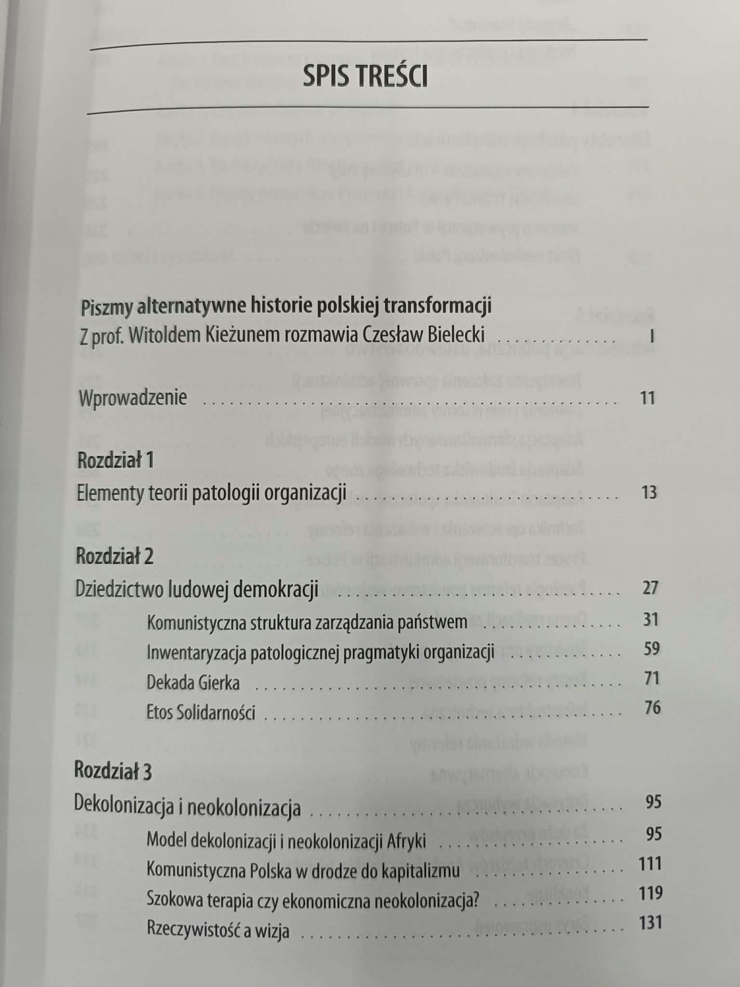 Witold Kieżun, Patologia transformacji