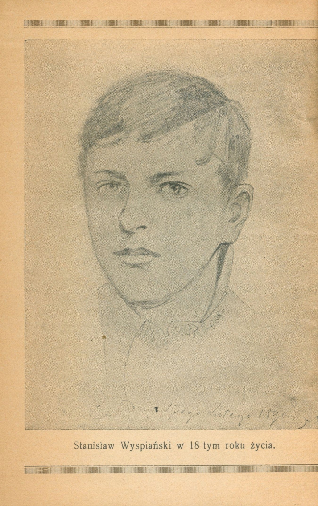 Waśkowski Antoni, Z moich wspomnień o Stanisławie Wyspiańskim [1934]