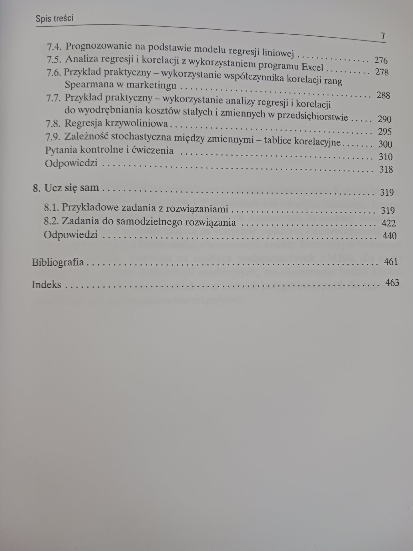 Statystyka dla menedżerów. Teoria i praktyka Anna Bielecka