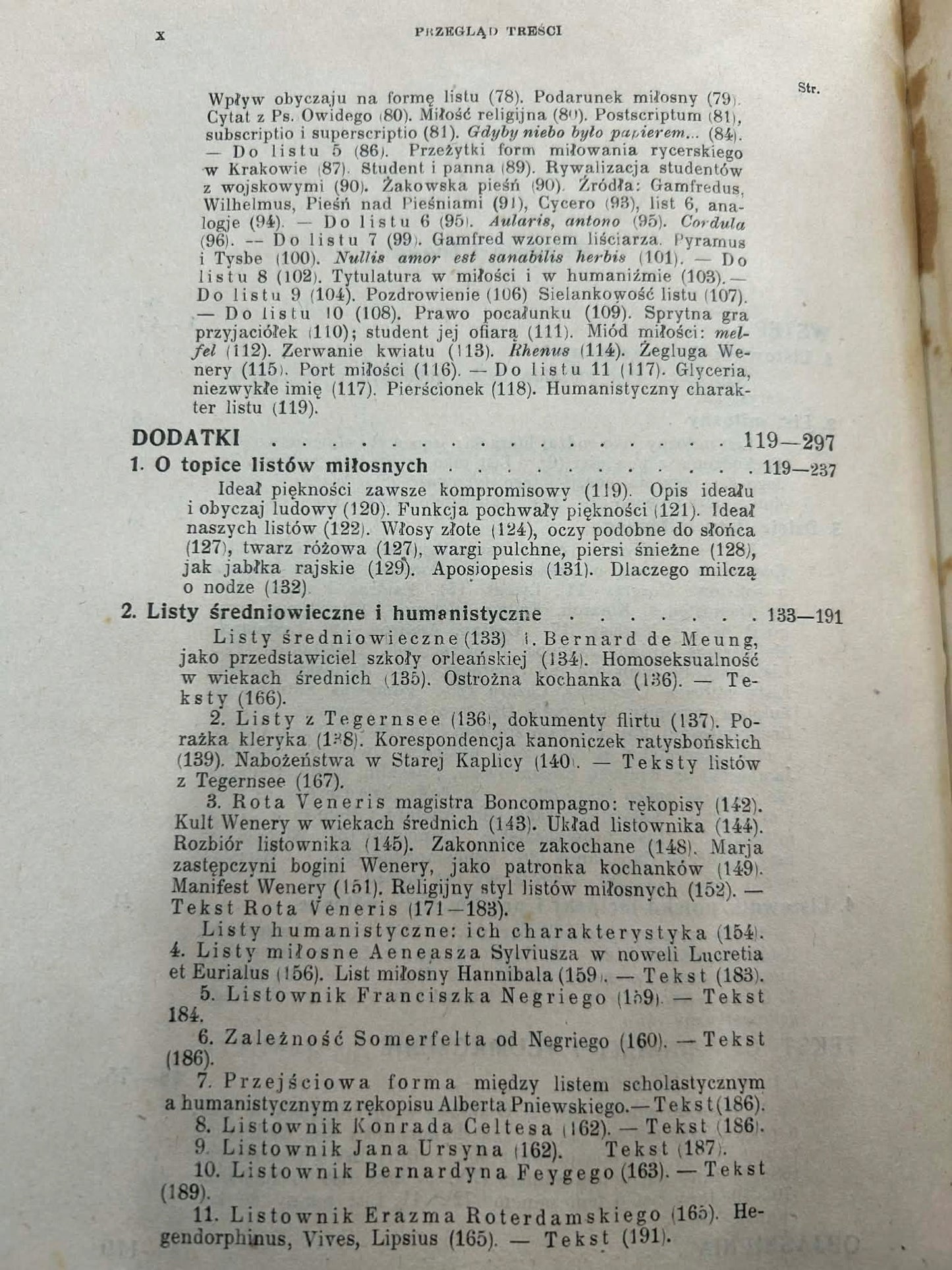 Polskie listy miłosne dawnych czasów - Ryszard Ganszyniec [1925 r.]
