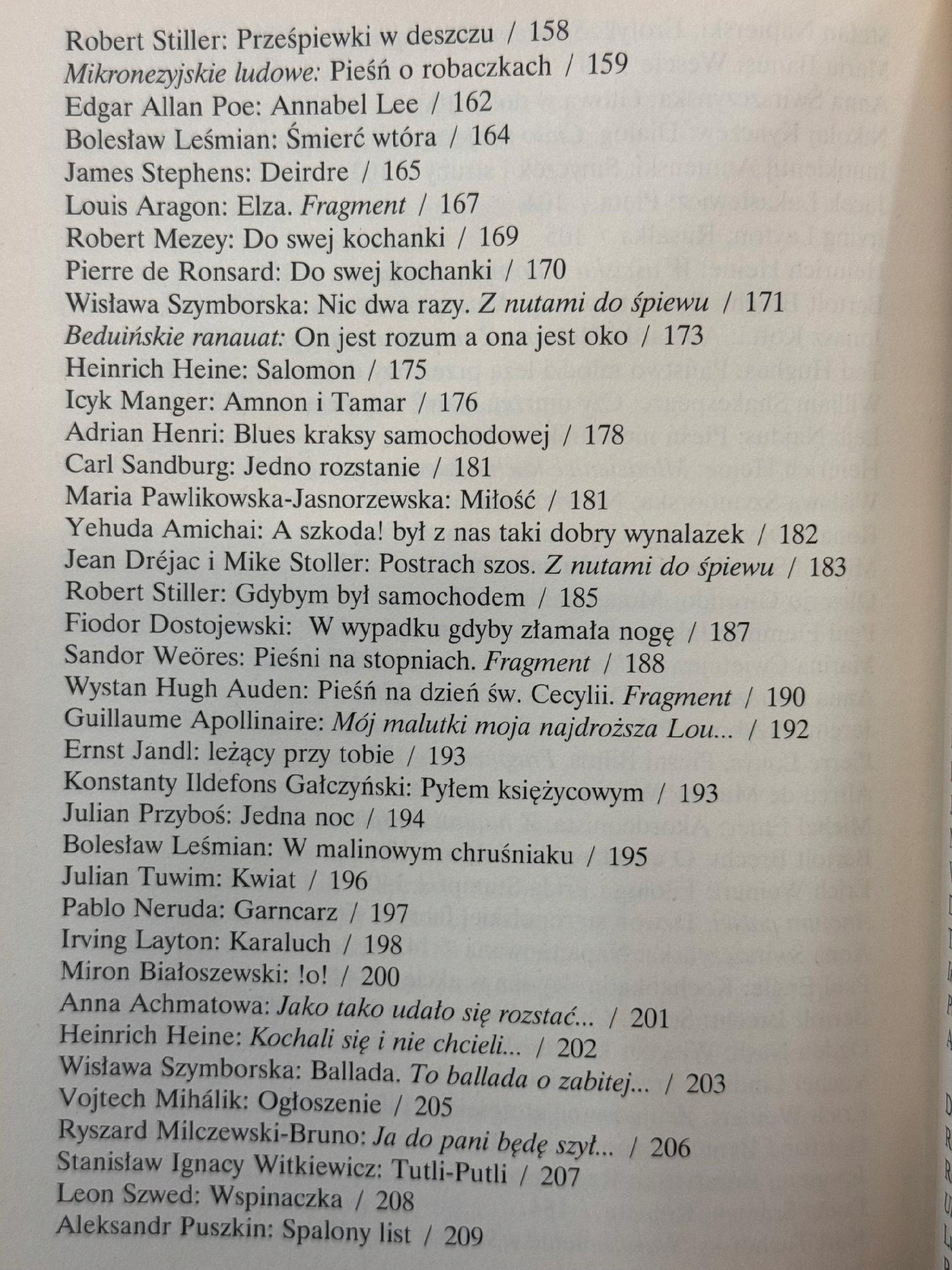 Wiersze o miłości. Antologia kontrowersyjna Robert Stiller