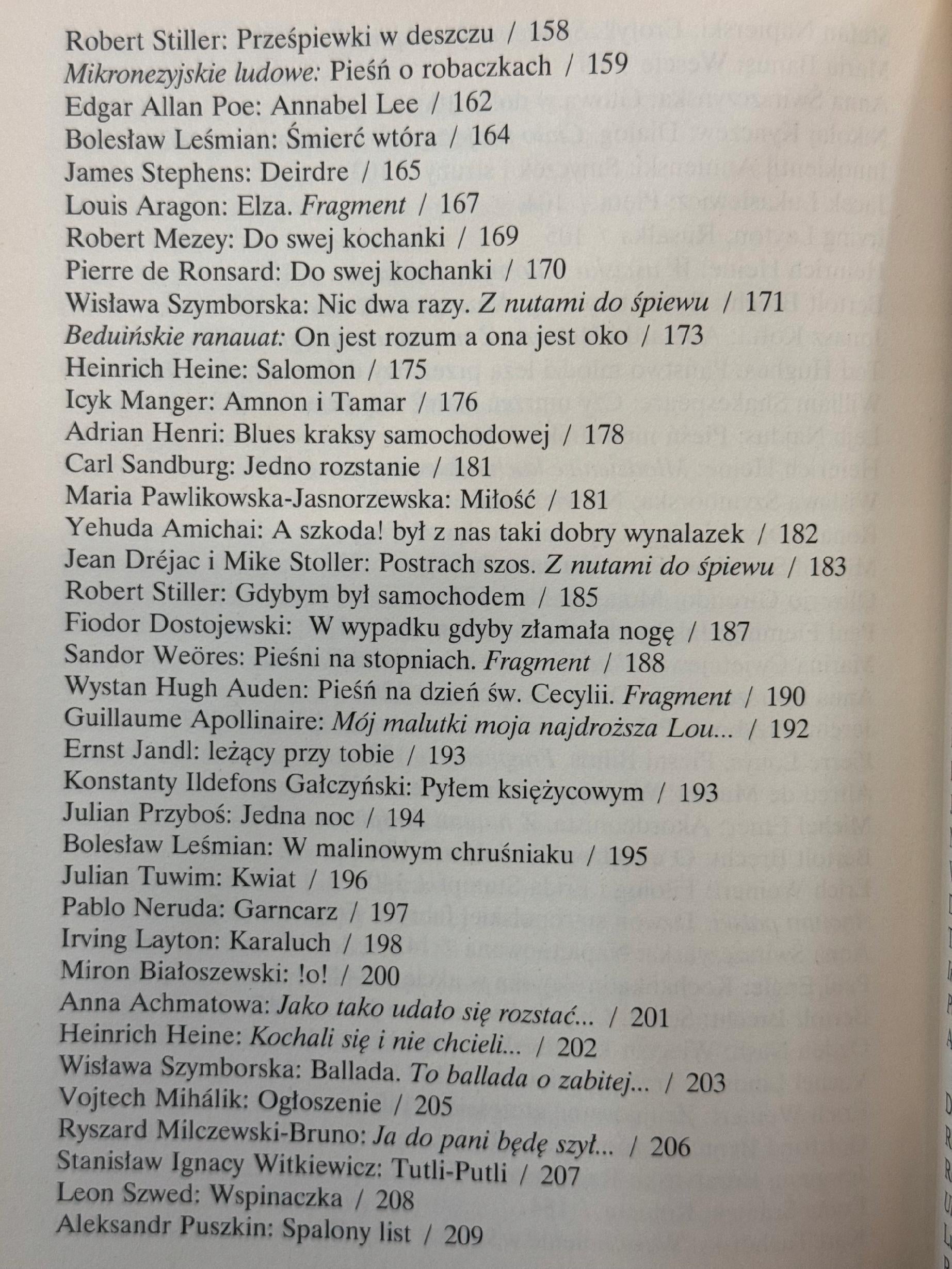 Wiersze o miłości. Antologia kontrowersyjna Robert Stiller