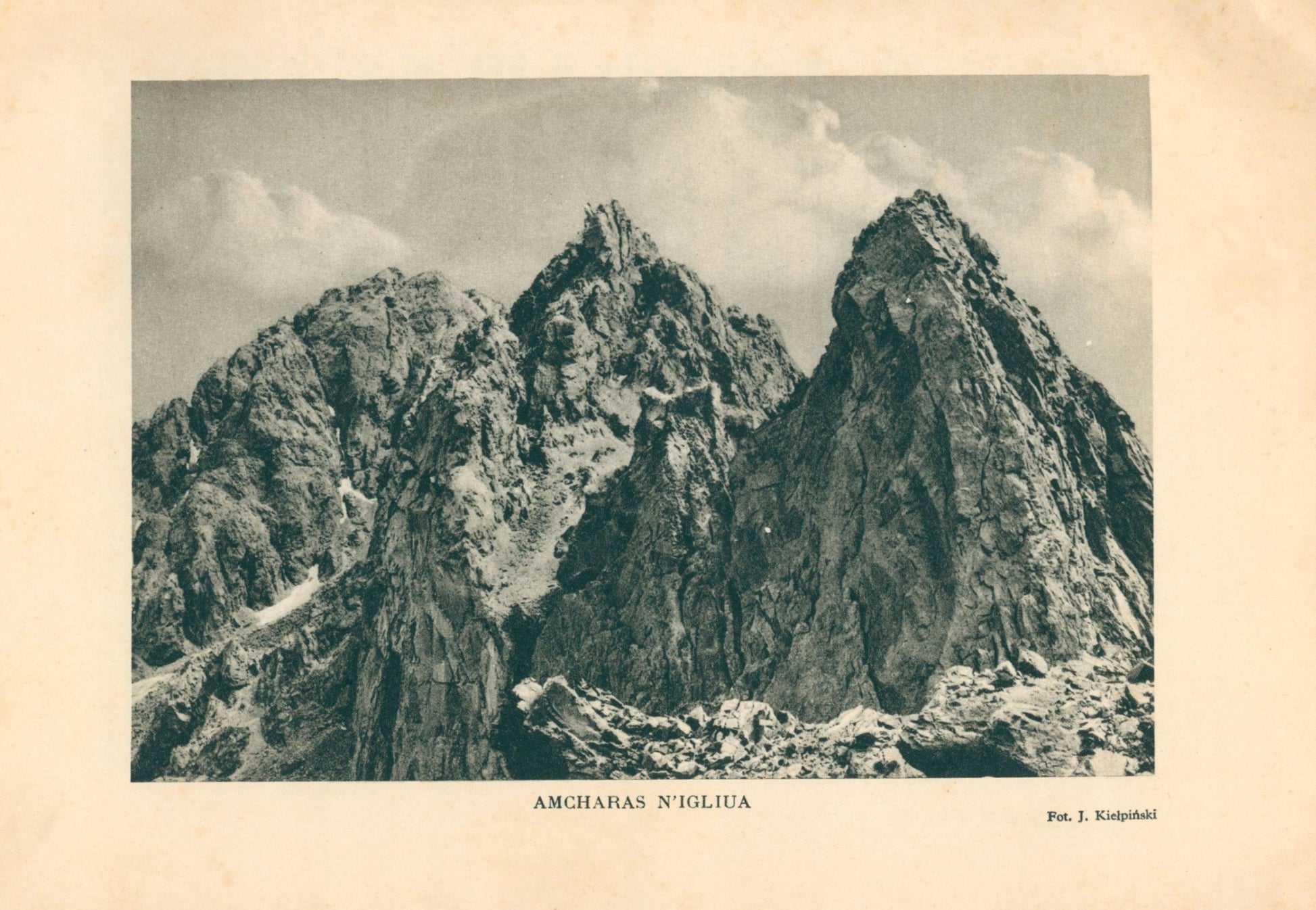 Adrar n'Deren. Polska wyprawa alpinistyczna w wysoki Atlas 1934 Szczepański
