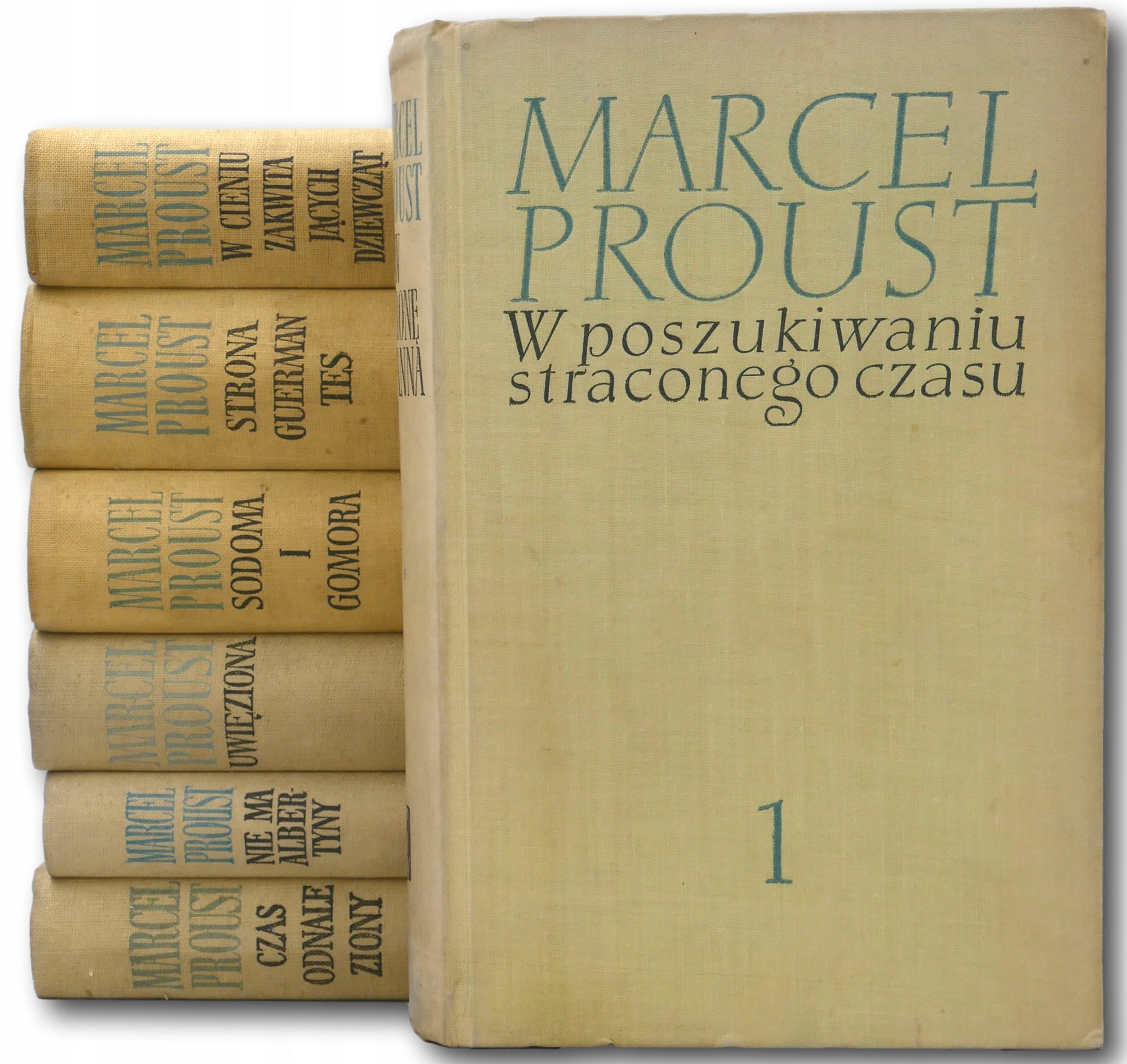 W poszukiwaniu straconego czasu Marcel Proust Tom I-VII [komplet]