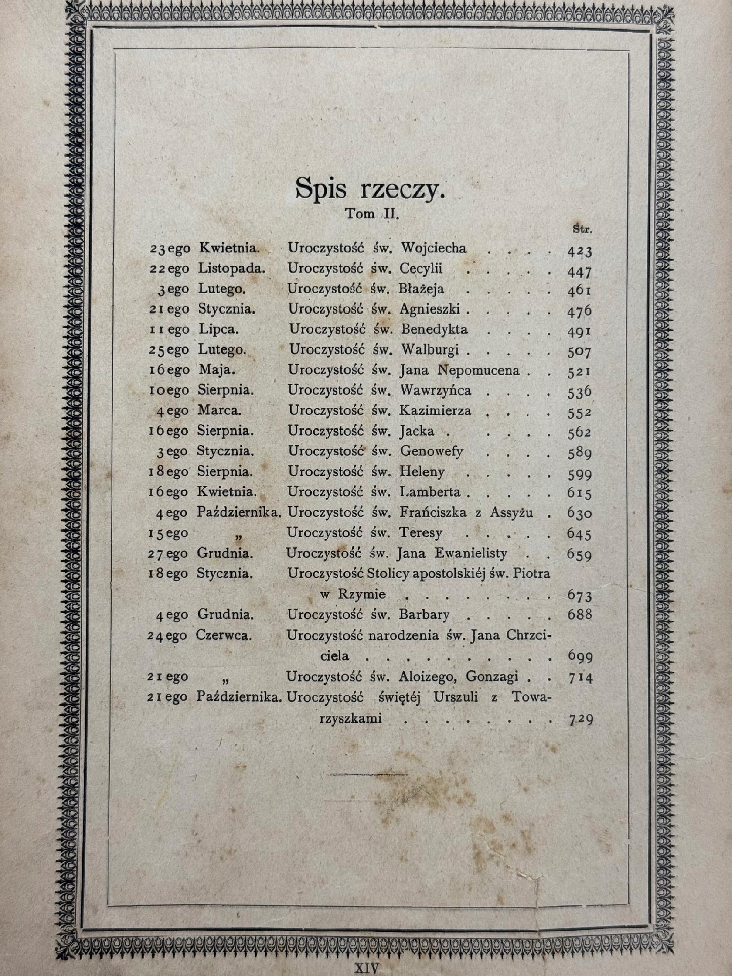 Obrazki świąteczne Kościoła rzymsko-katolickiego Bayerle Bernard Gustav