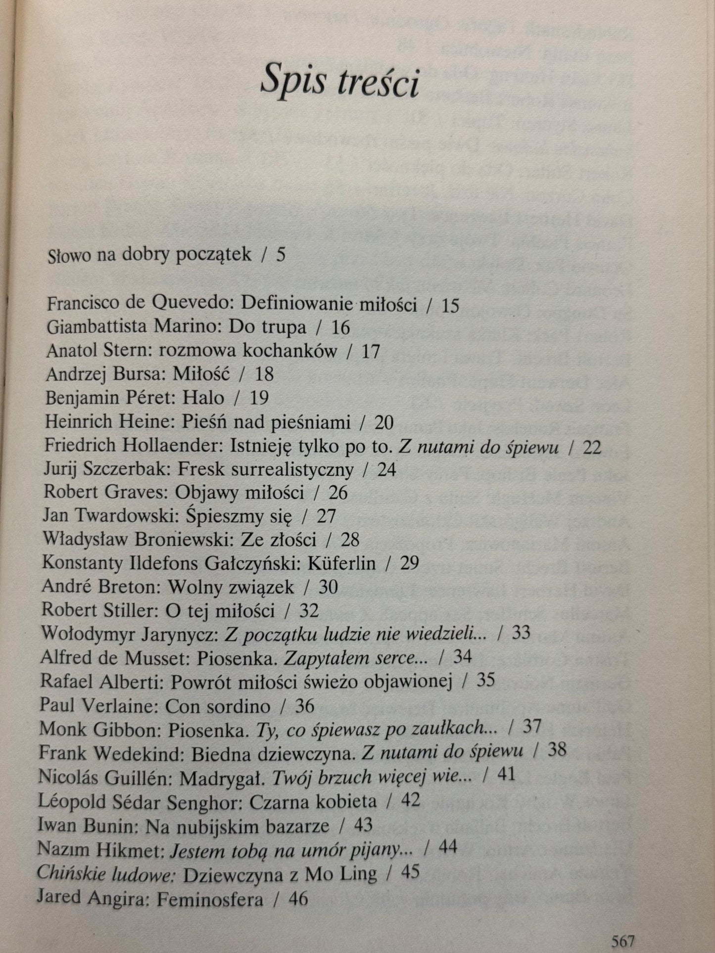 Wiersze o miłości. Antologia kontrowersyjna Robert Stiller