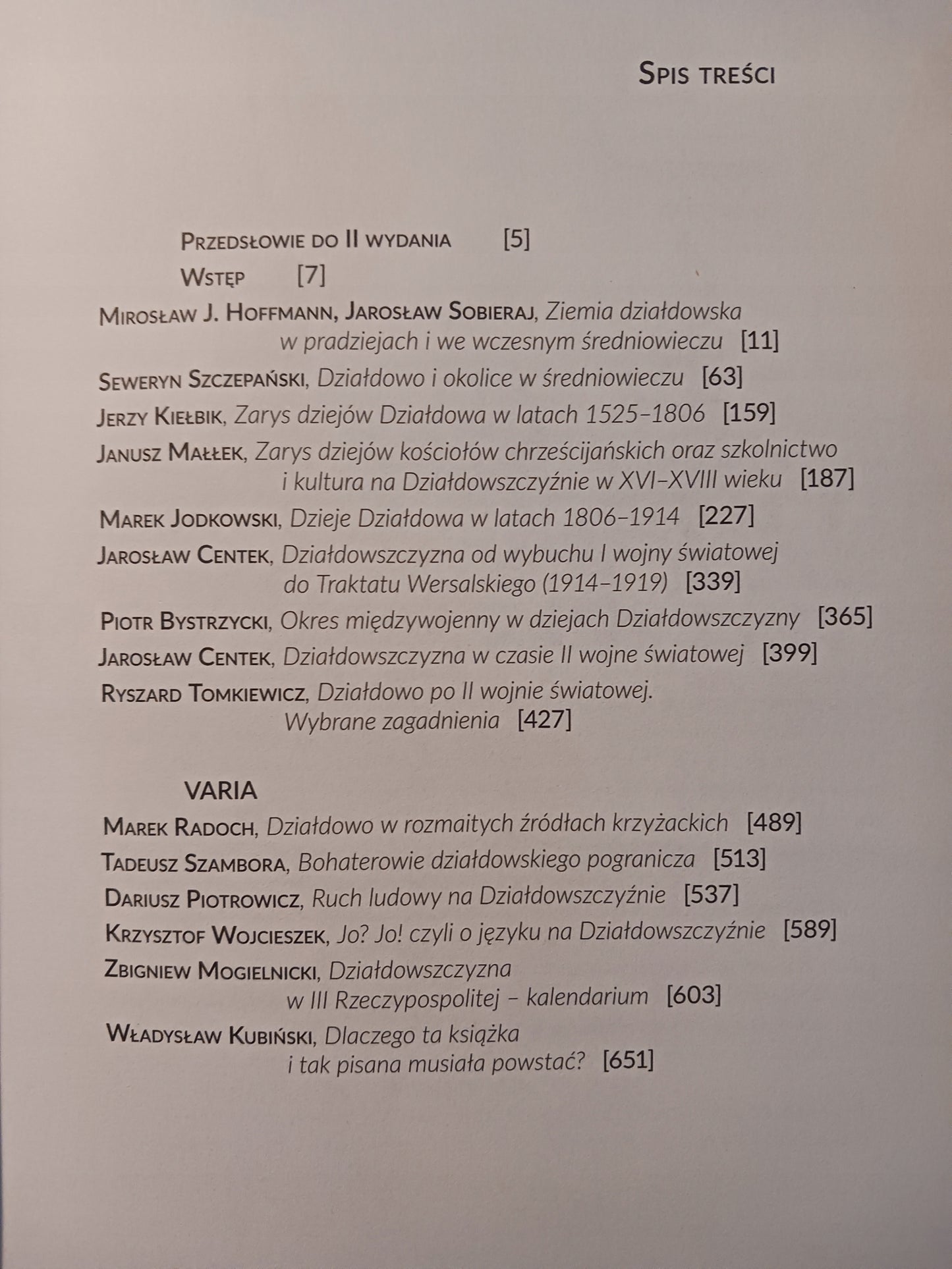 Dzieje Działdowa i Działdowszczyzny na przestrzeni wieków Praca zbiorowa