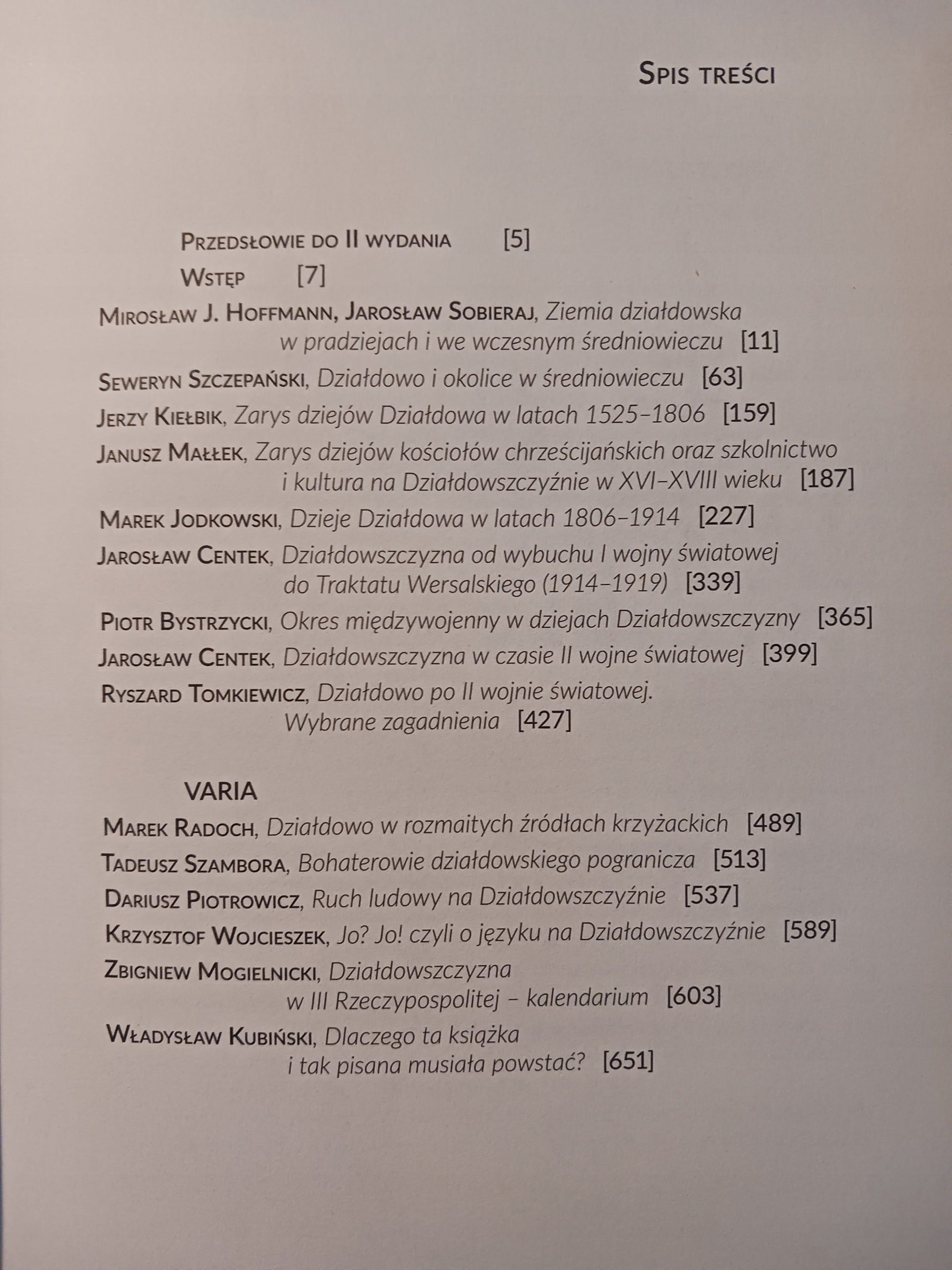 Dzieje Działdowa i Działdowszczyzny na przestrzeni wieków Praca zbiorowa