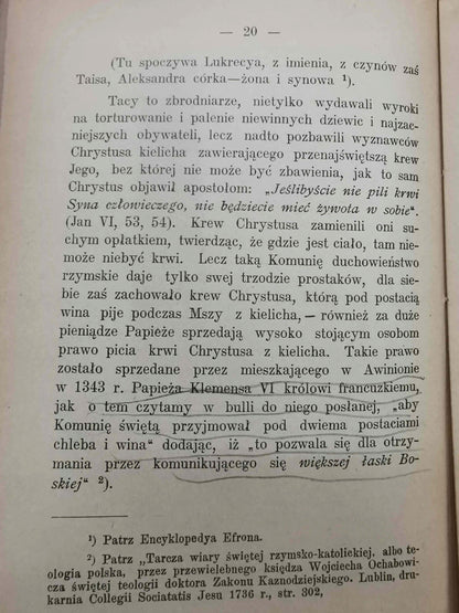 Inkwizycja końca XIX wieku [1901]