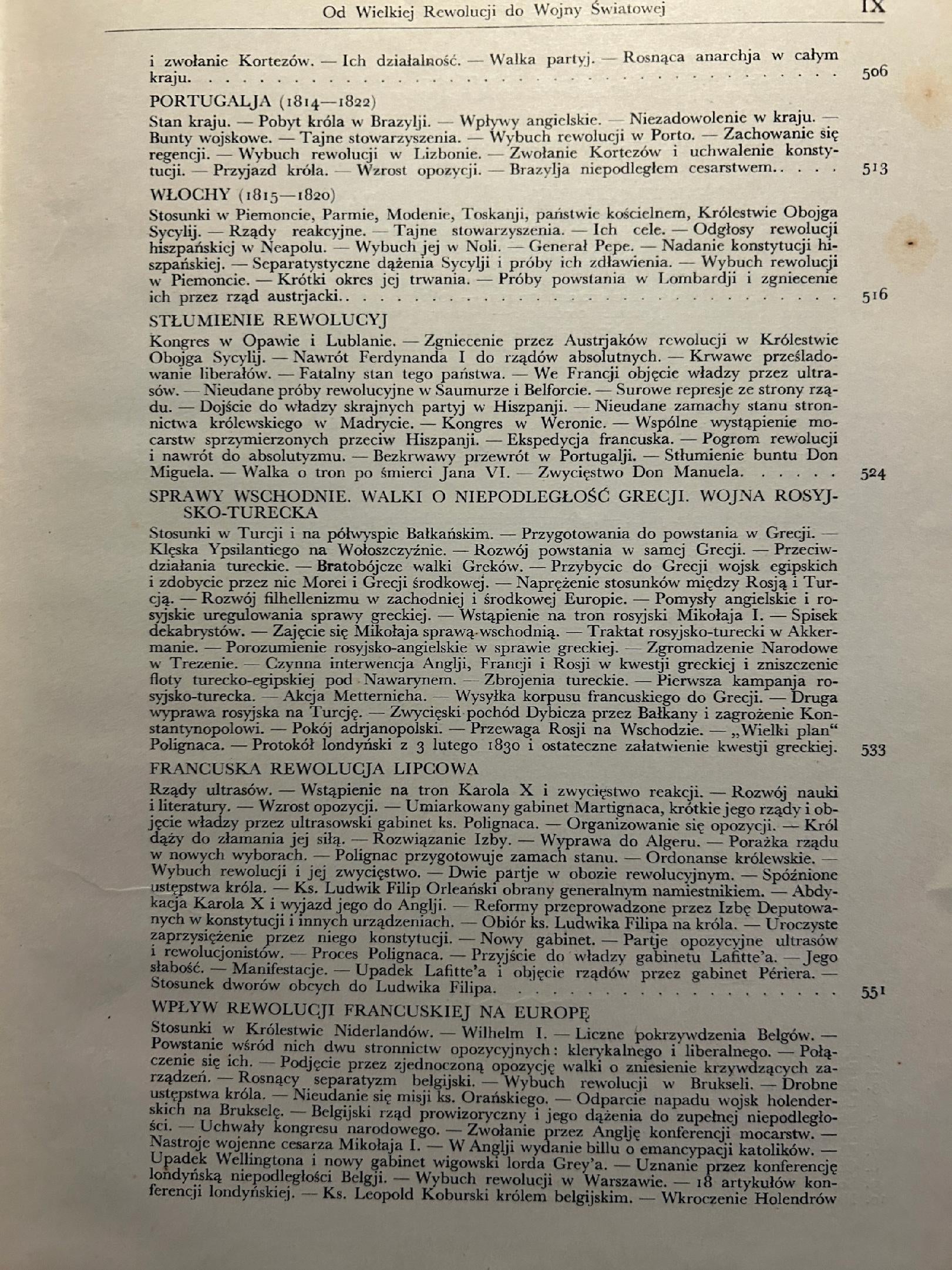 Wielka historia powszechna od w. rewolucji do wojny światowej. Przedwojenna