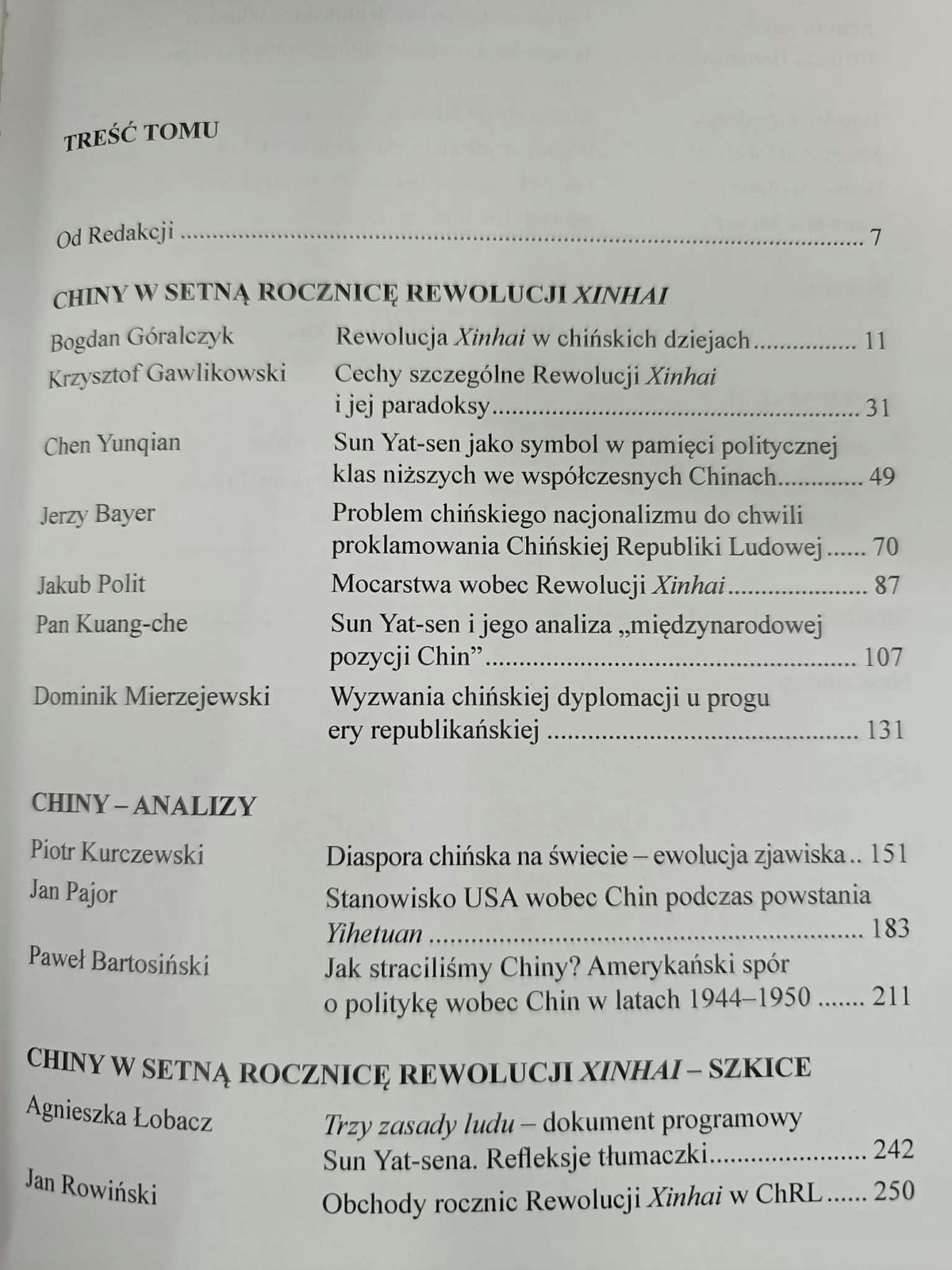 Azja Pacyfik nr 14, 2011, Praca zbiorowa