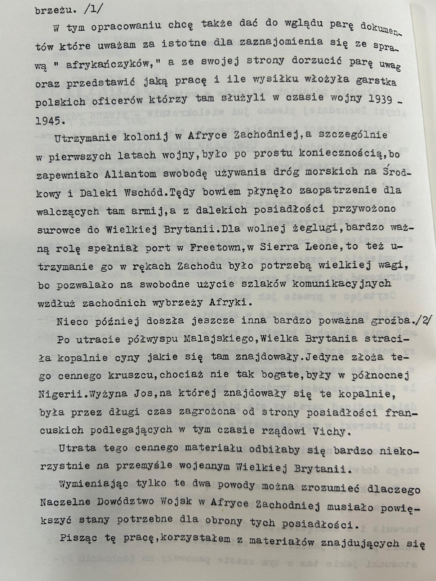 Eksperyment. Polscy oficerowie w Afryce Zachodniej w 1941-1943