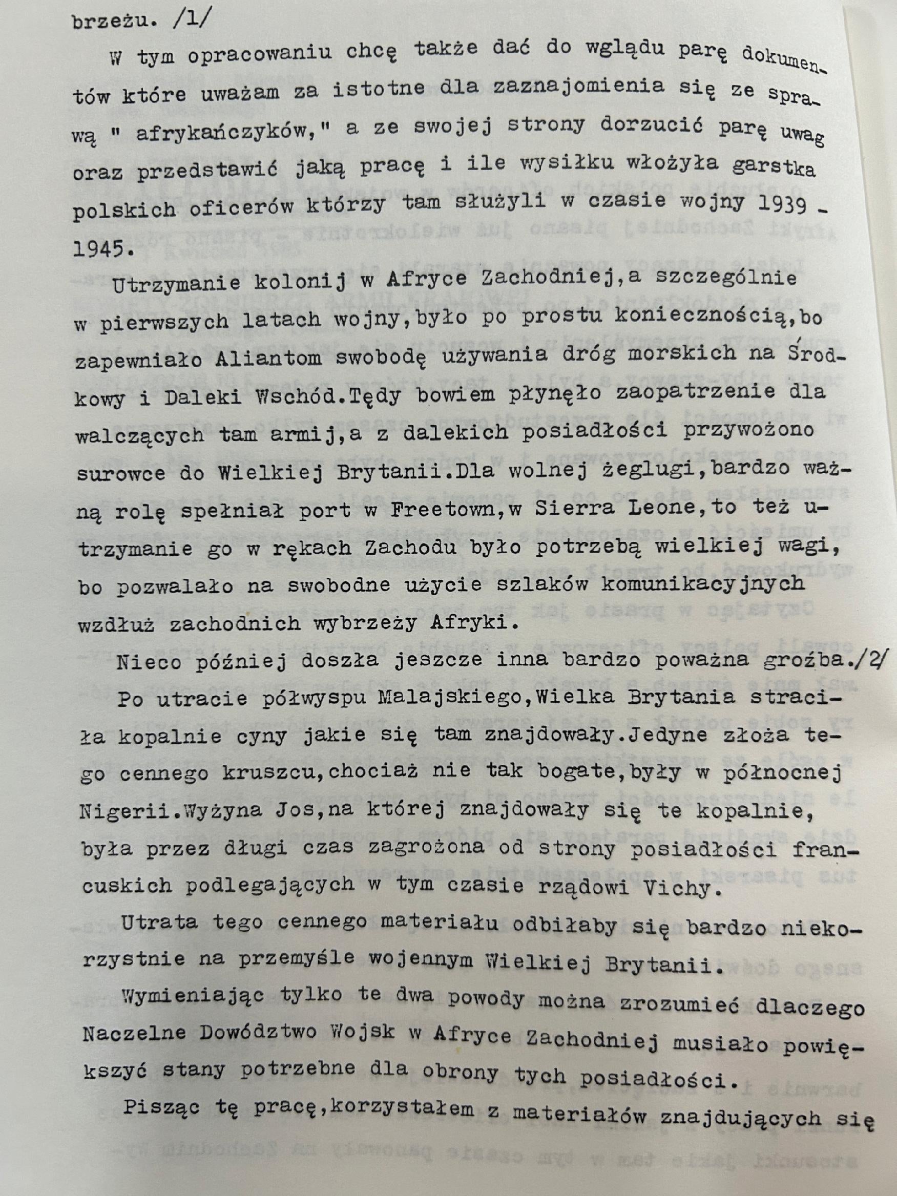 Eksperyment. Polscy oficerowie w Afryce Zachodniej w 1941-1943
