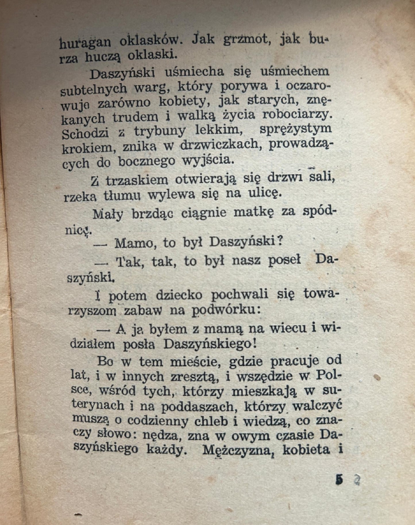 Wódz Daszyński P.P.S - Tygodnik Universum [wydanie przedwojenne]