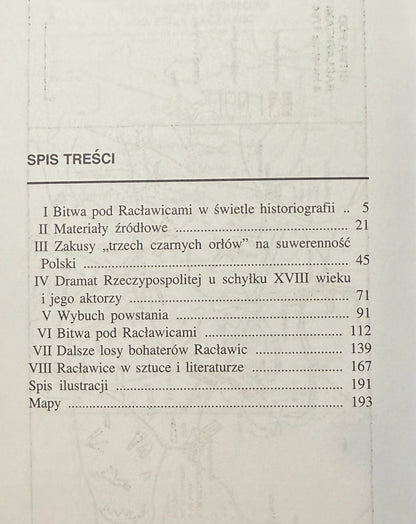 Racławice 1794 Bartłomiej Szyndler