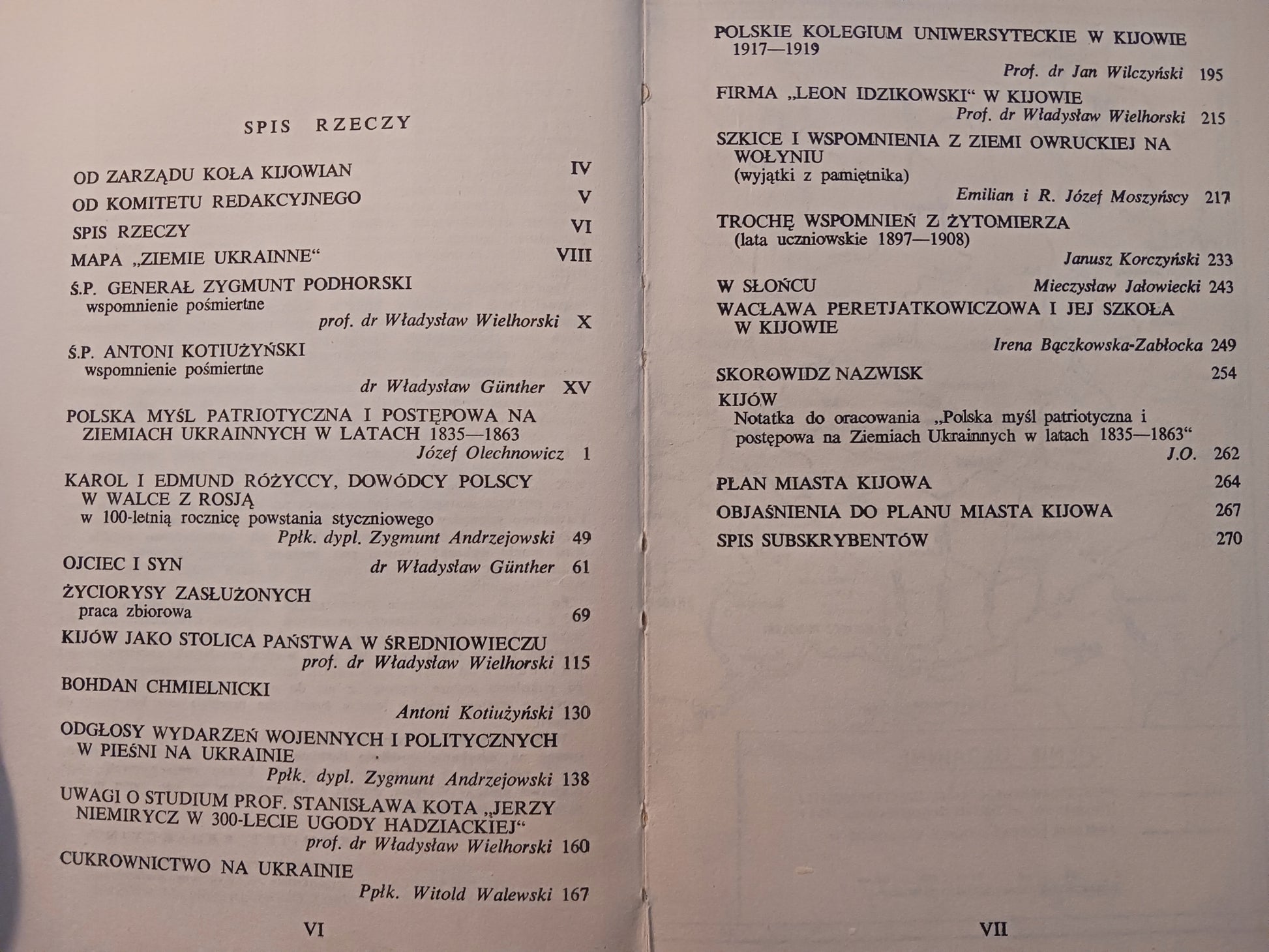 Pamiętnik Kijowski Tomy 1-3 Praca zbiorowa [wyd. z lat 1959, 1963, 1966]