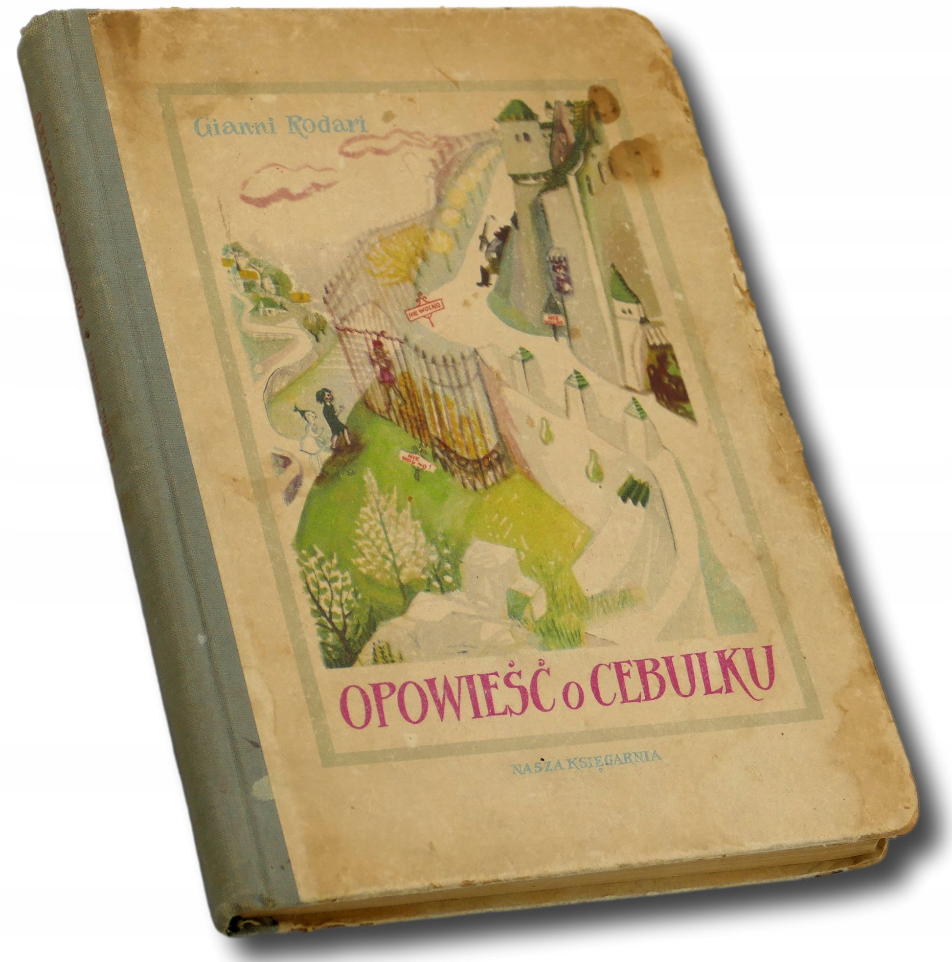 Opowieść o Cebulku, Gianni Rodari [autograf tłumaczki Zofii Ernst]