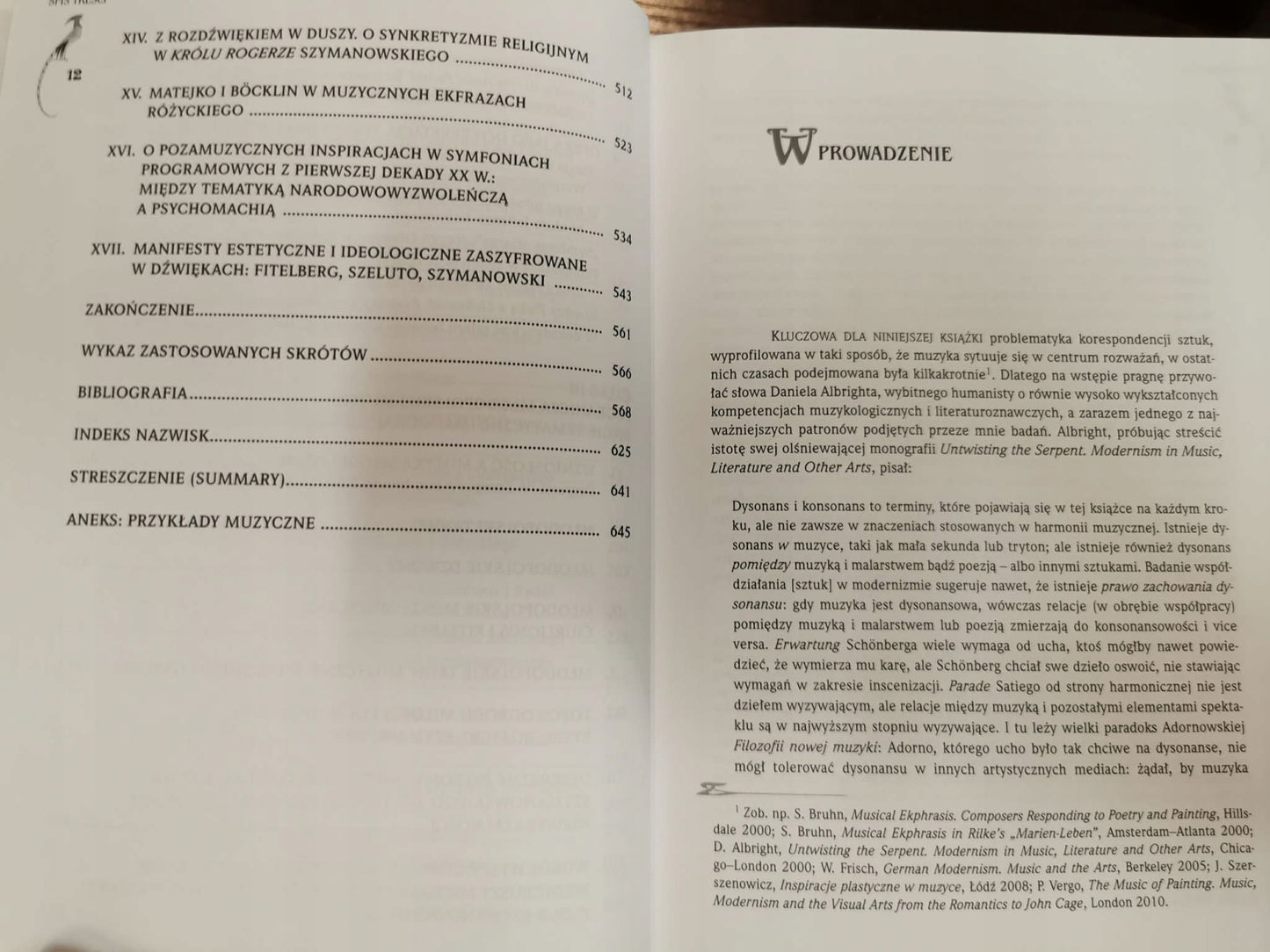 Harmonie i dysonanse. Muzyki Młodej Polski wobec innych sztuk, M. Gmys