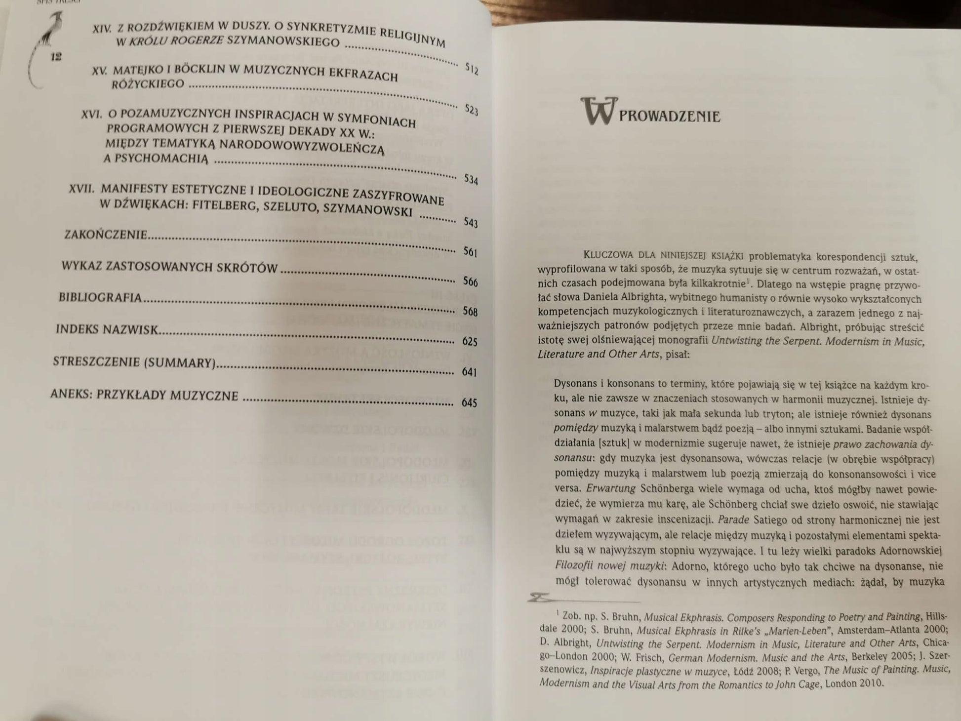 Harmonie i dysonanse. Muzyki Młodej Polski wobec innych sztuk, M. Gmys